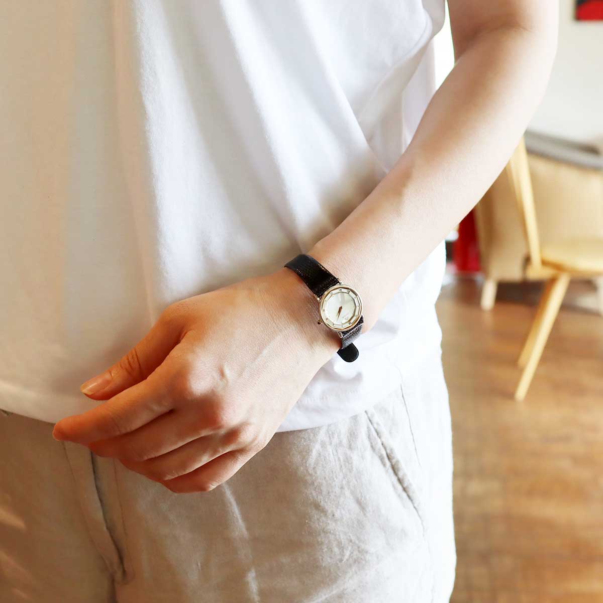 セイコー / SEIKO クレドール / CREDOR ホワイトローマン 【3】 レディース アンティーク腕時計 中古