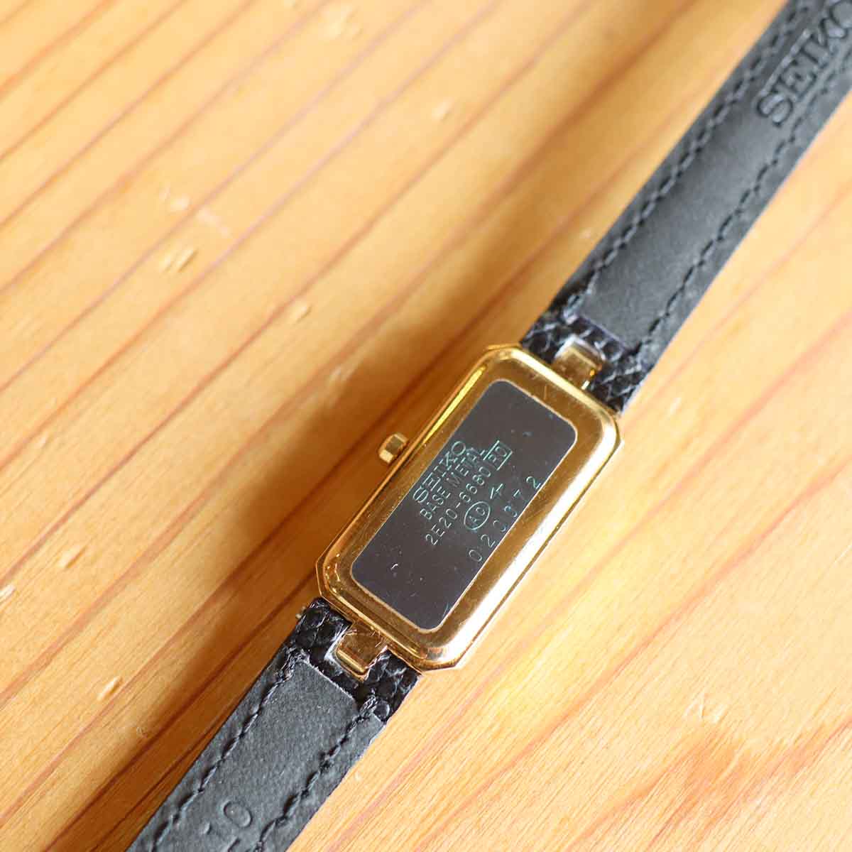 セイコー / SEIKO エクセリーヌ / Exceline 2Pダイヤ 【4】 レディース アンティーク腕時計 中古