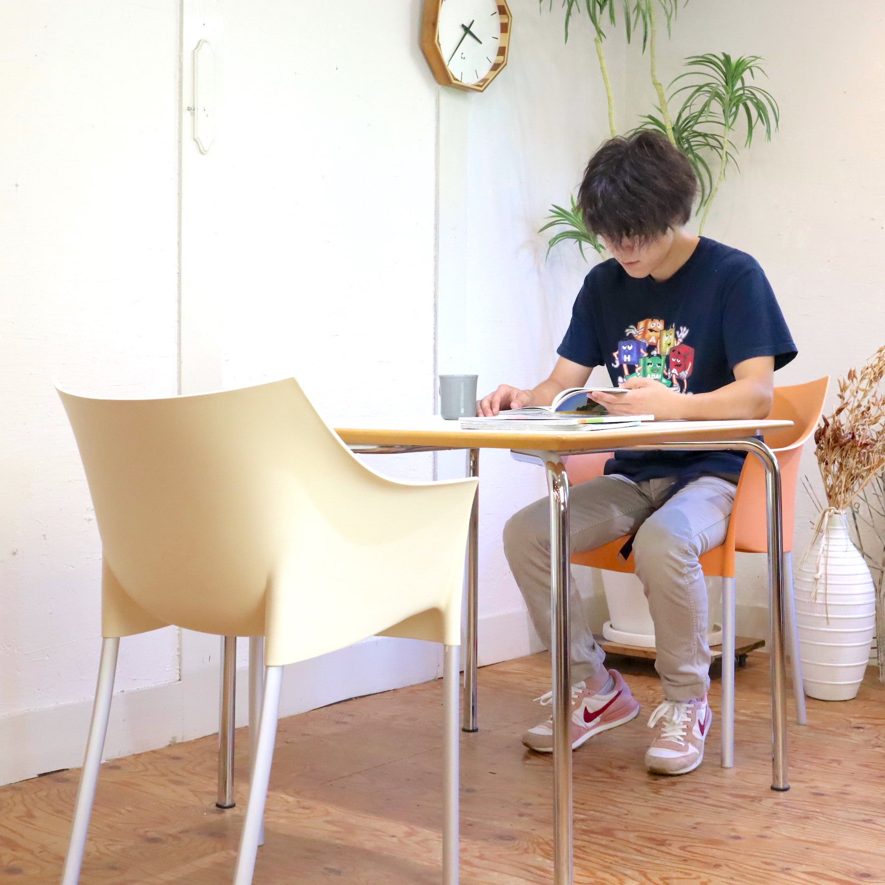 カルテル / Kartell ドクターノー DR.NO チェア ホワイト イタリアモダン 中古