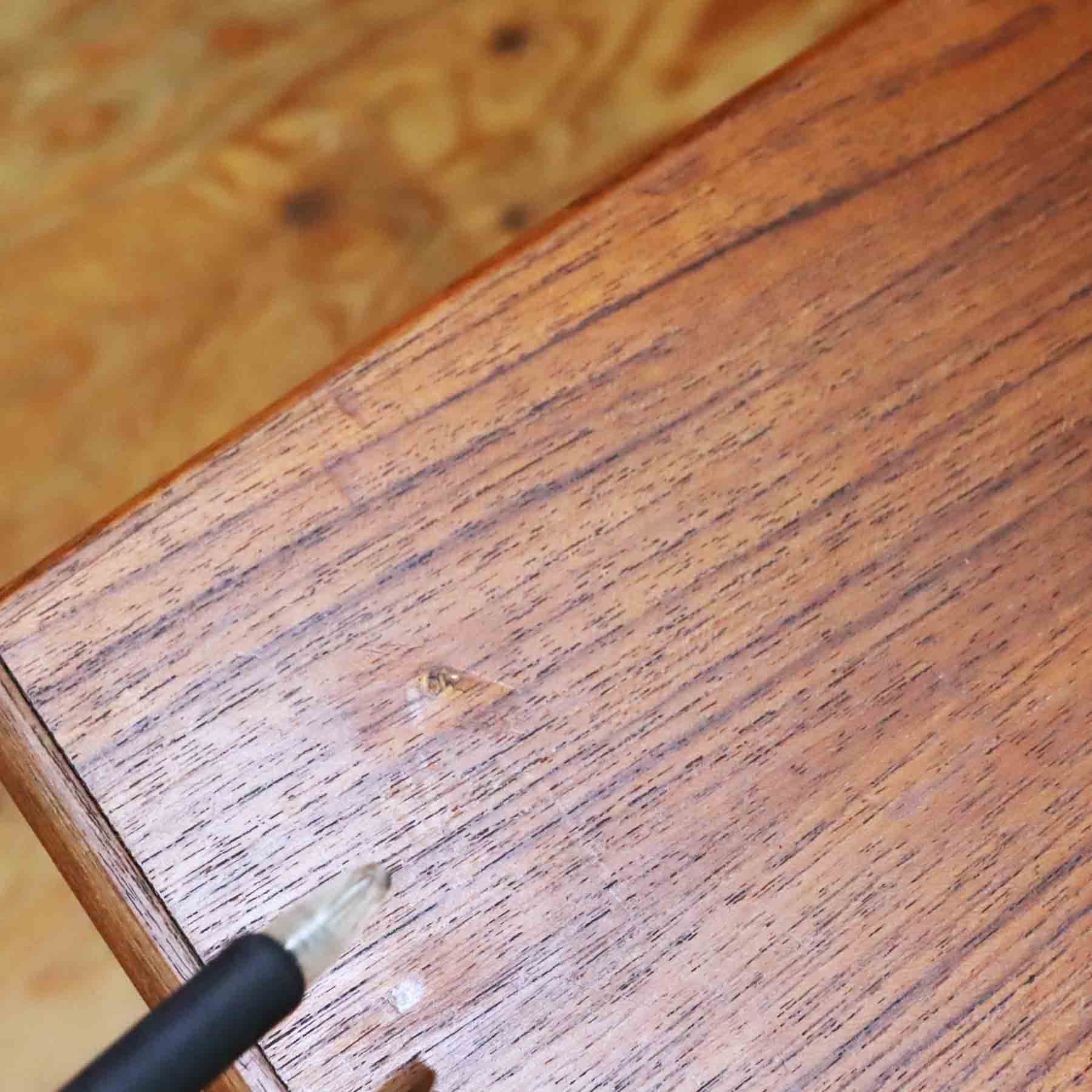 デンマーク製 両袖デスク