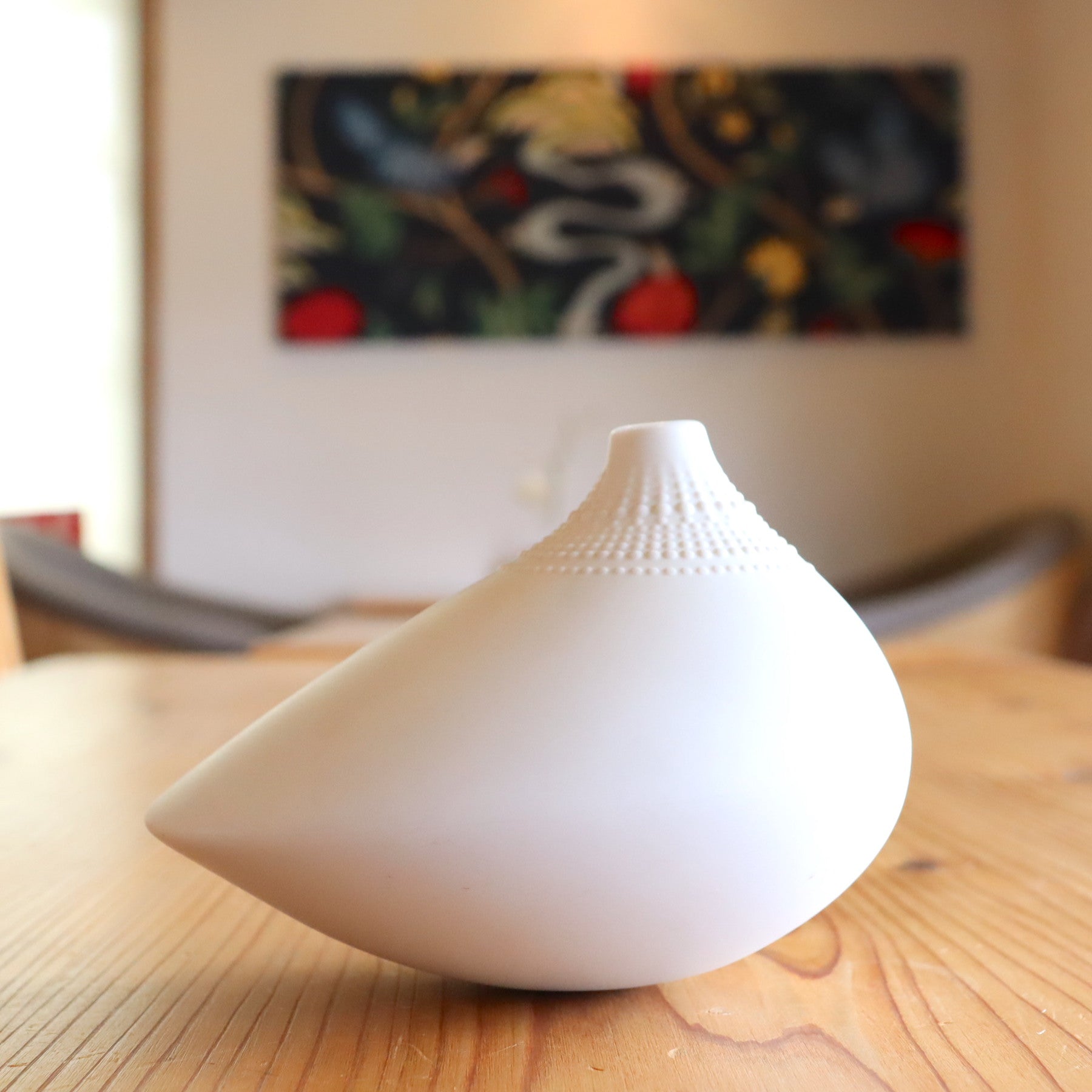 ローゼンタール/Rosenthal ポロ/POLLO white フラワーベース  一輪挿し 中古