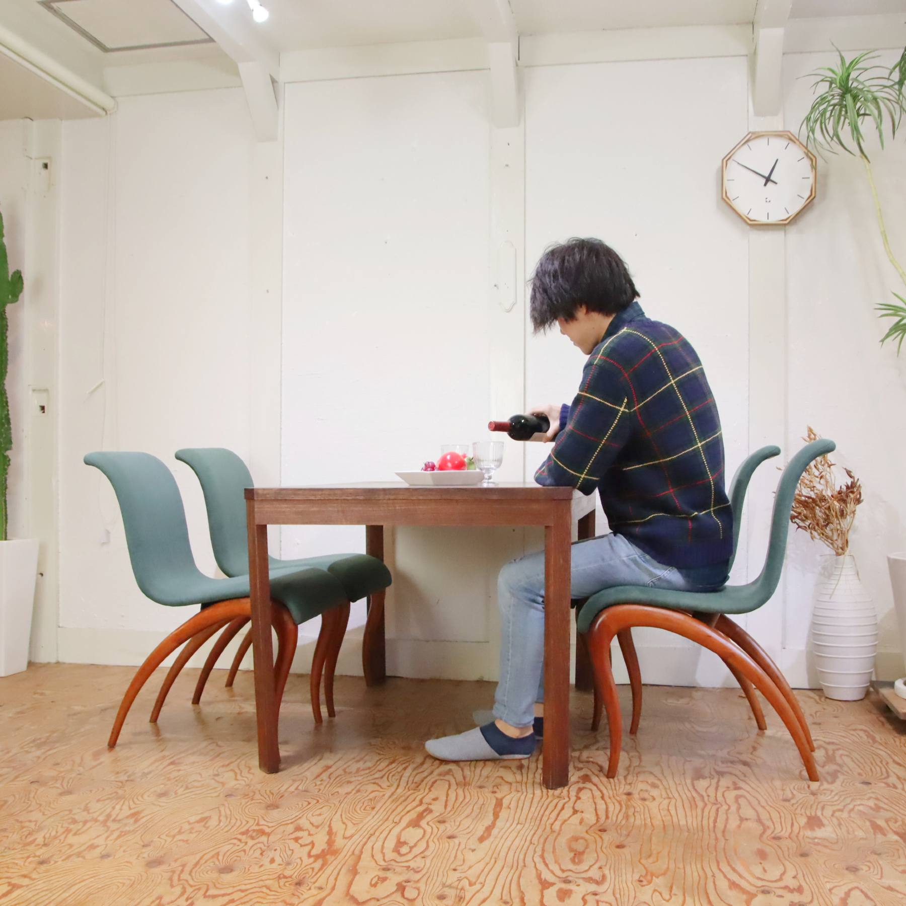 ポラダ / PORADA アンクシーチェア【2】アクタス ダイニングチェア