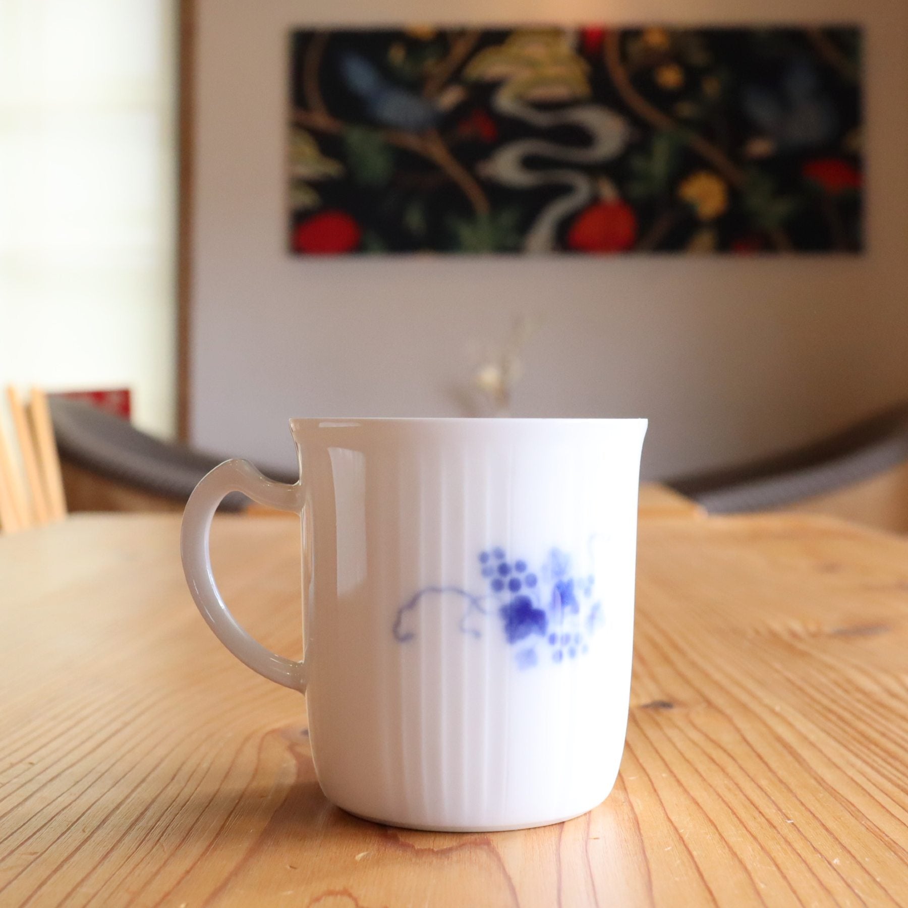 大倉陶園 / OKURA ぶどう畑の風 マグカップ コーヒーカップ  中古