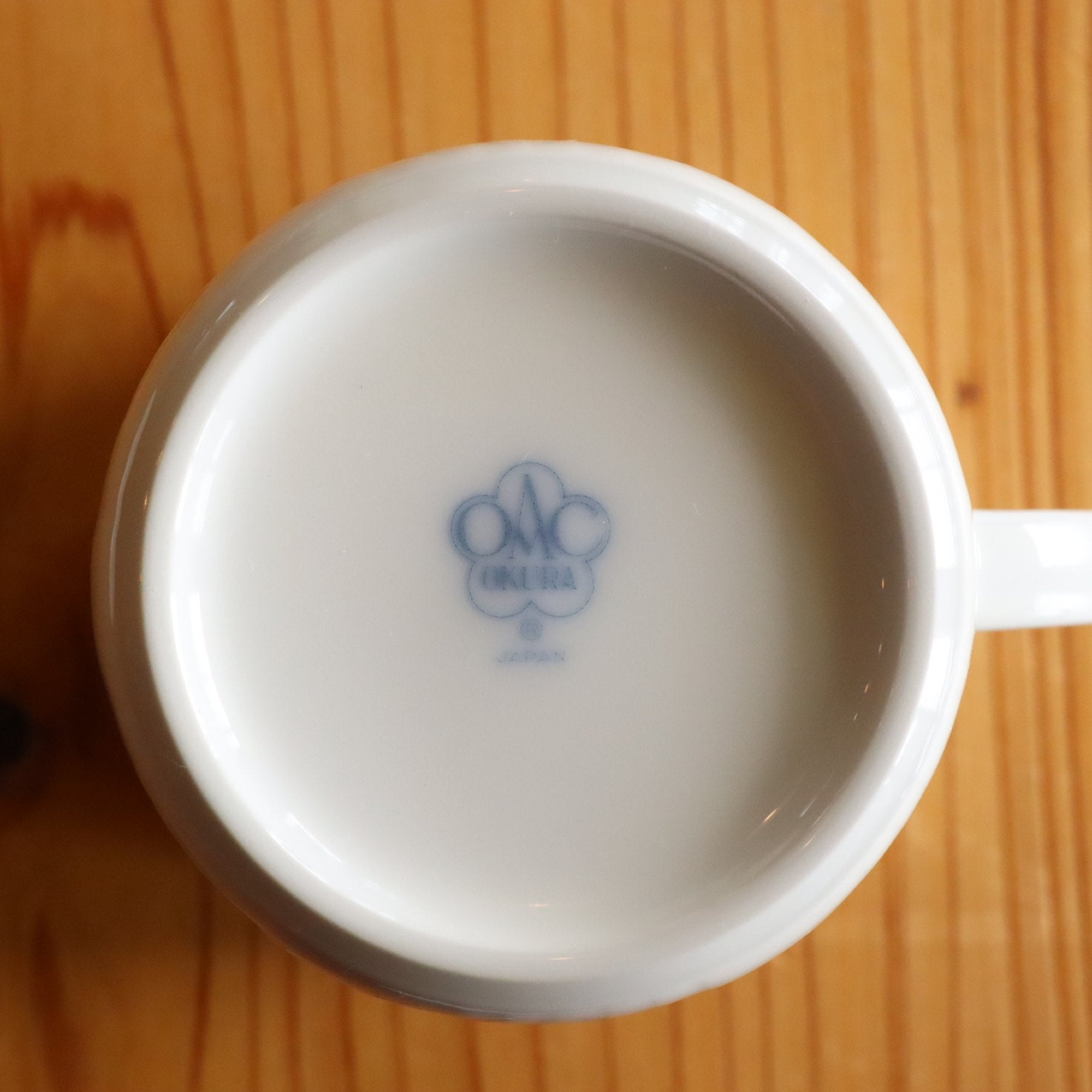 大倉陶園 / OKURA ぶどう畑の風 マグカップ コーヒーカップ 中古