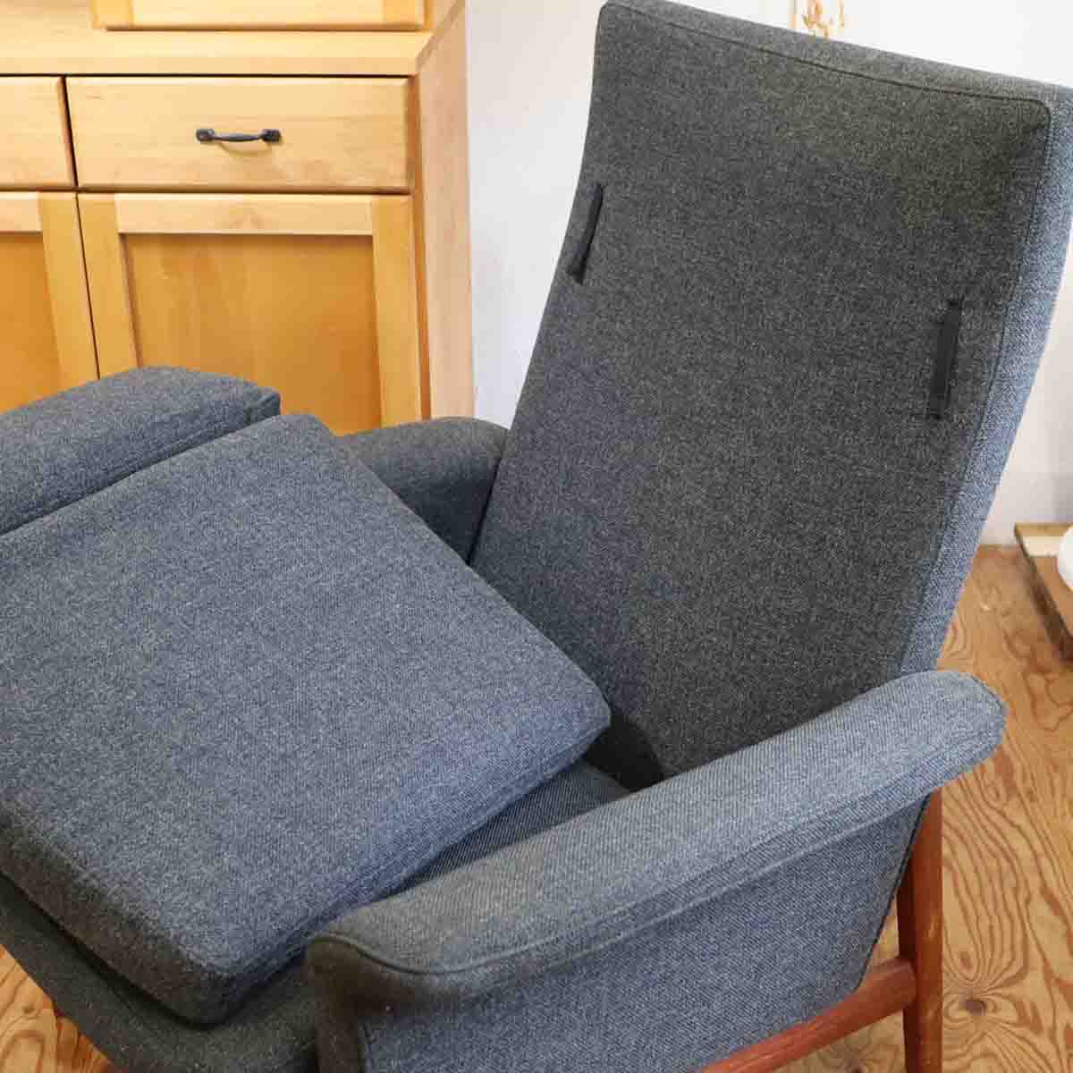 フランス&サン / France&Son Model 218 ジュピターチェア イージーチェア ハイバックチェア フィン・ユール 中古