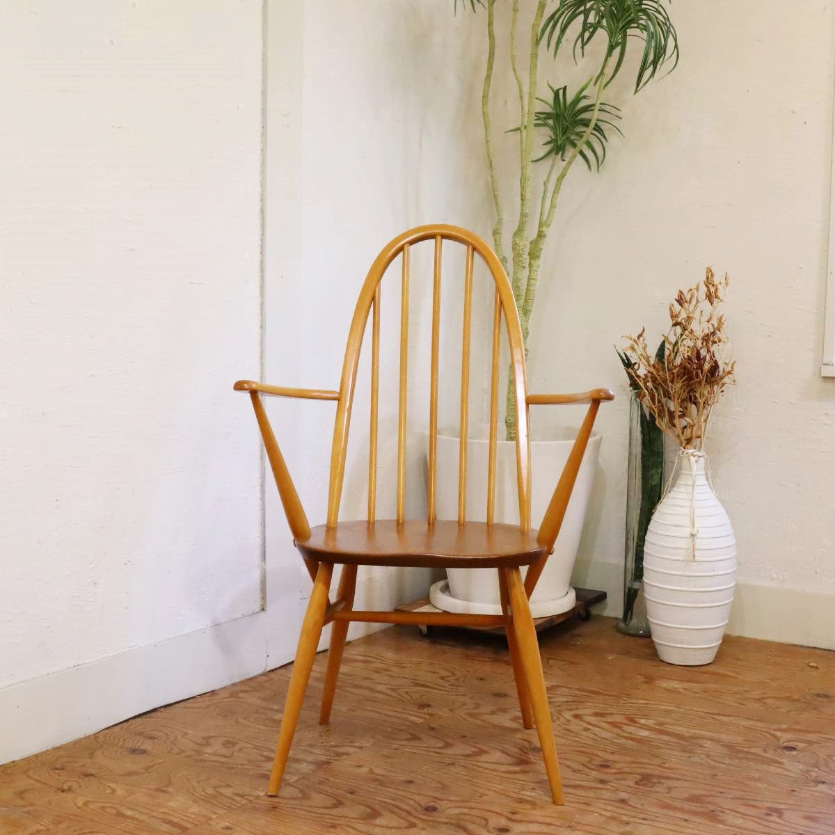 アーコール / ERCOL クエーカーアームチェア イギリス ヴィンテージ 