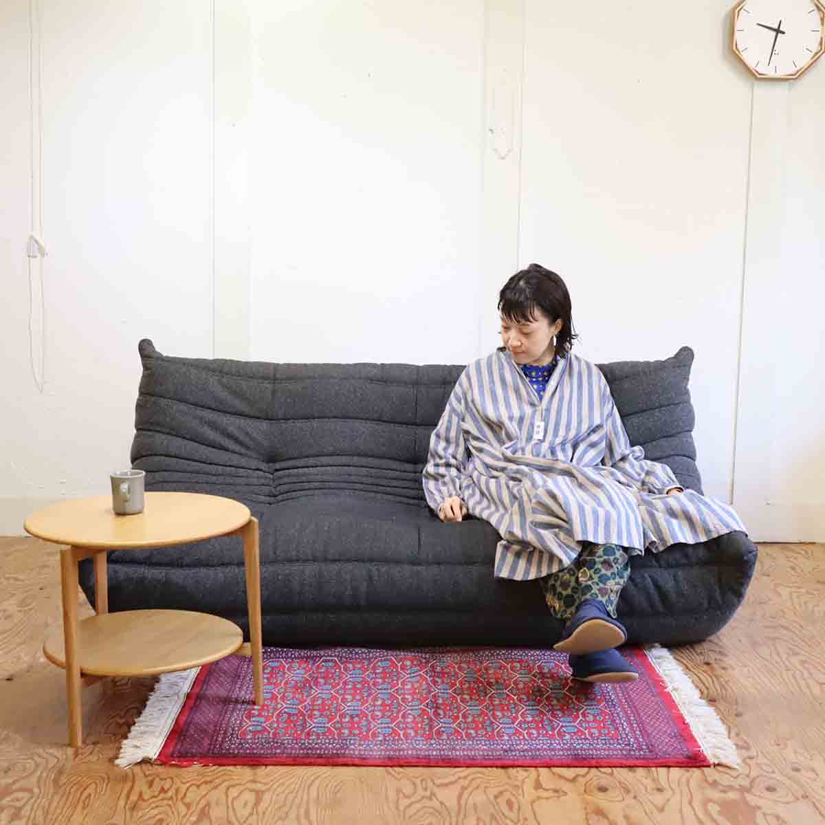リーン・ロゼ / ligne roset トーゴ トリプルソファ ローソファ 3人 