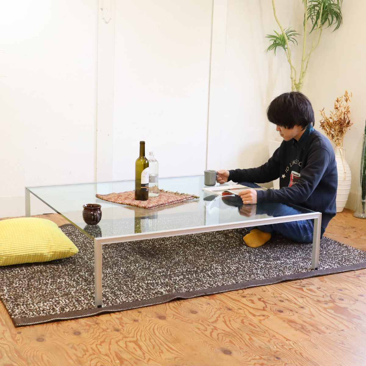カッシーナイクスシー / Cassina Ixc. クルトエルニ  ルームリビングコーヒーテーブル 中古