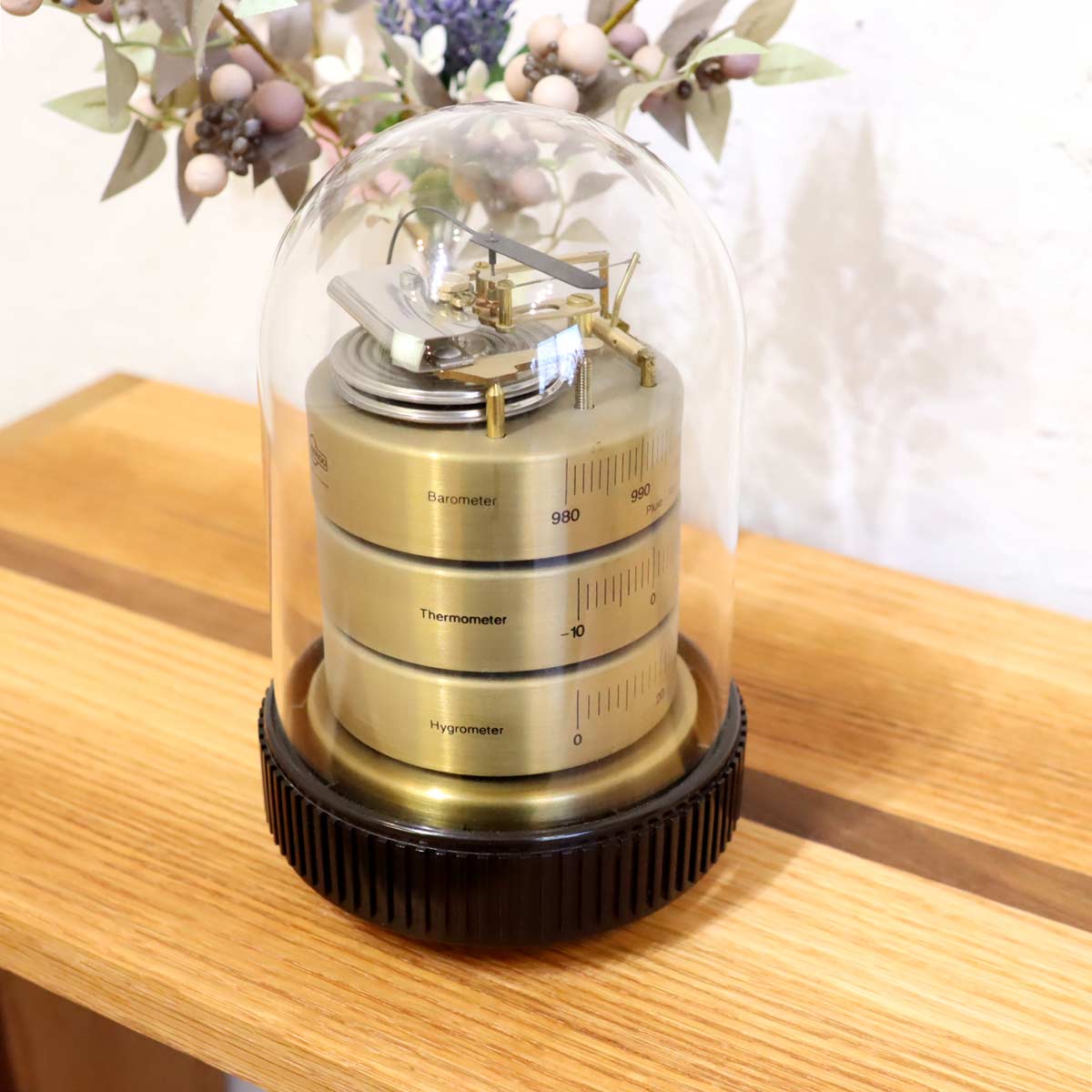 バリゴ / BARIGO 温湿気圧計 ドーム型 インテリア小物 中古