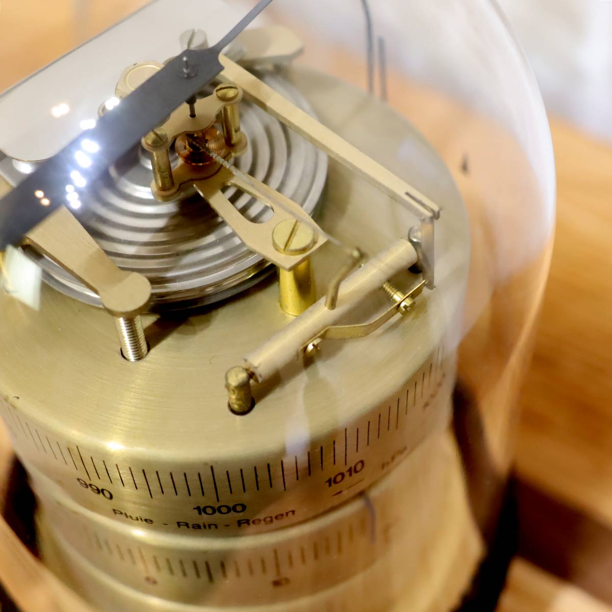 バリゴ / BARIGO 温湿気圧計 ドーム型 インテリア小物 中古