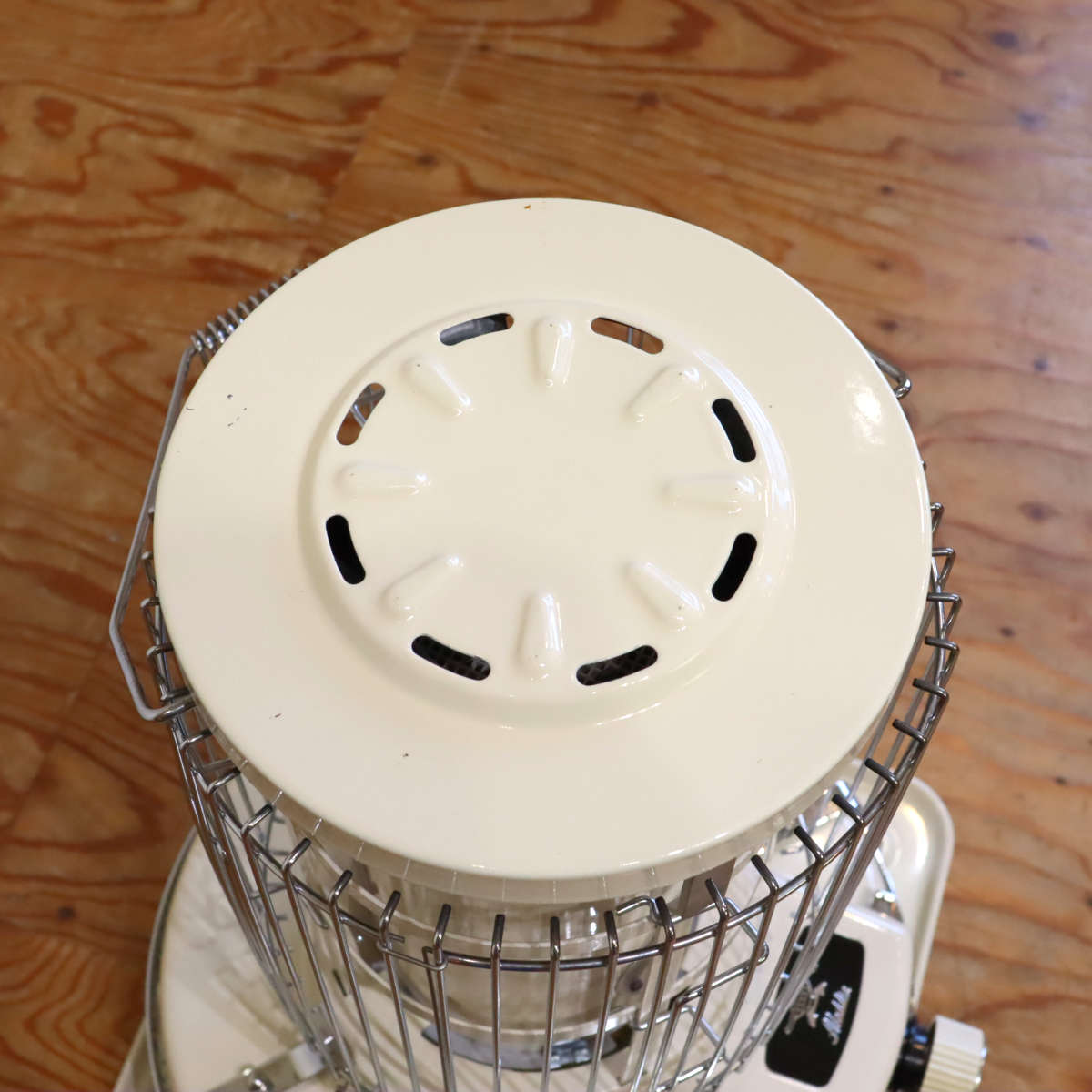 アラジン / Aladdin / ブルーフレームヒーター 【3】2016年製 ホワイト ガード付き 中古