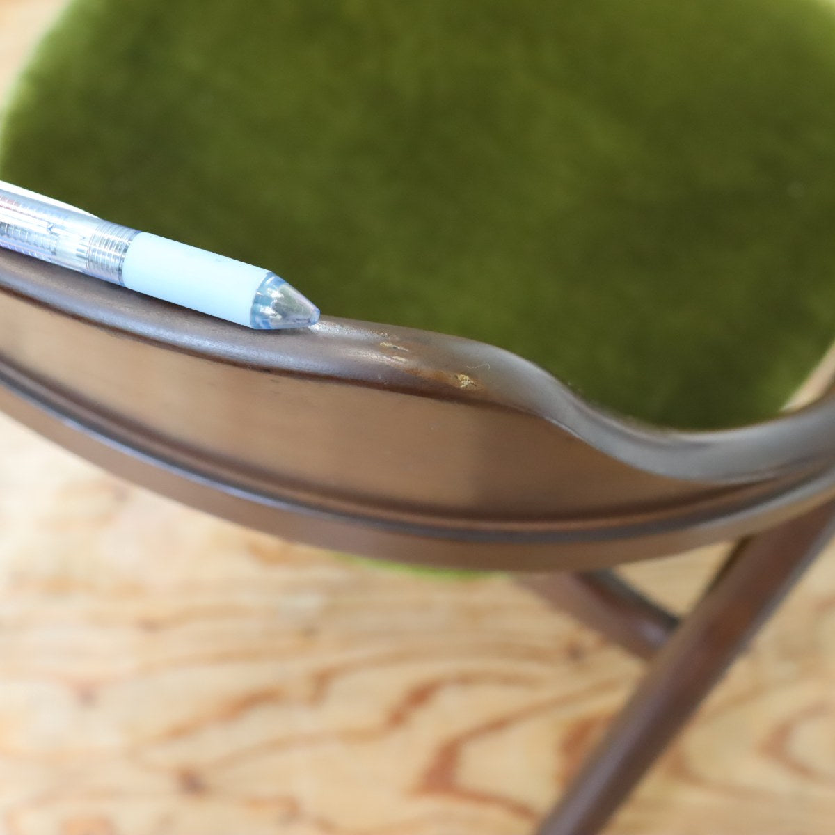 飛騨産業 アイガー / EIGER チェア アームチェア グリーン【1】キツツキ ヴィンテージ