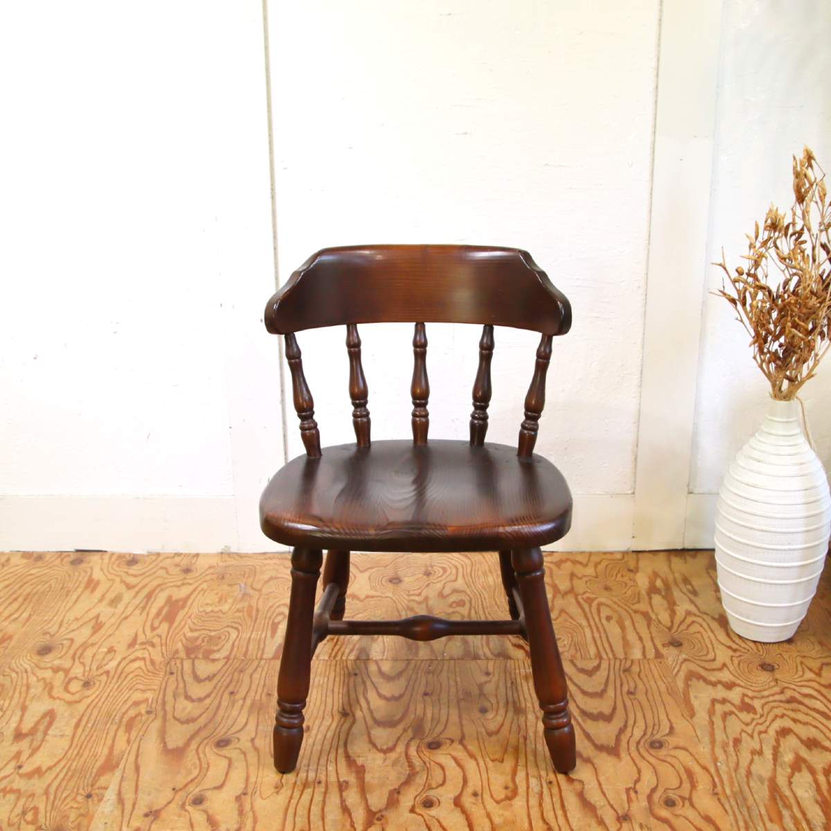 HIDA /飛騨産業 フロンティアシリーズダイニングチェア【1】カラマツ 中古 