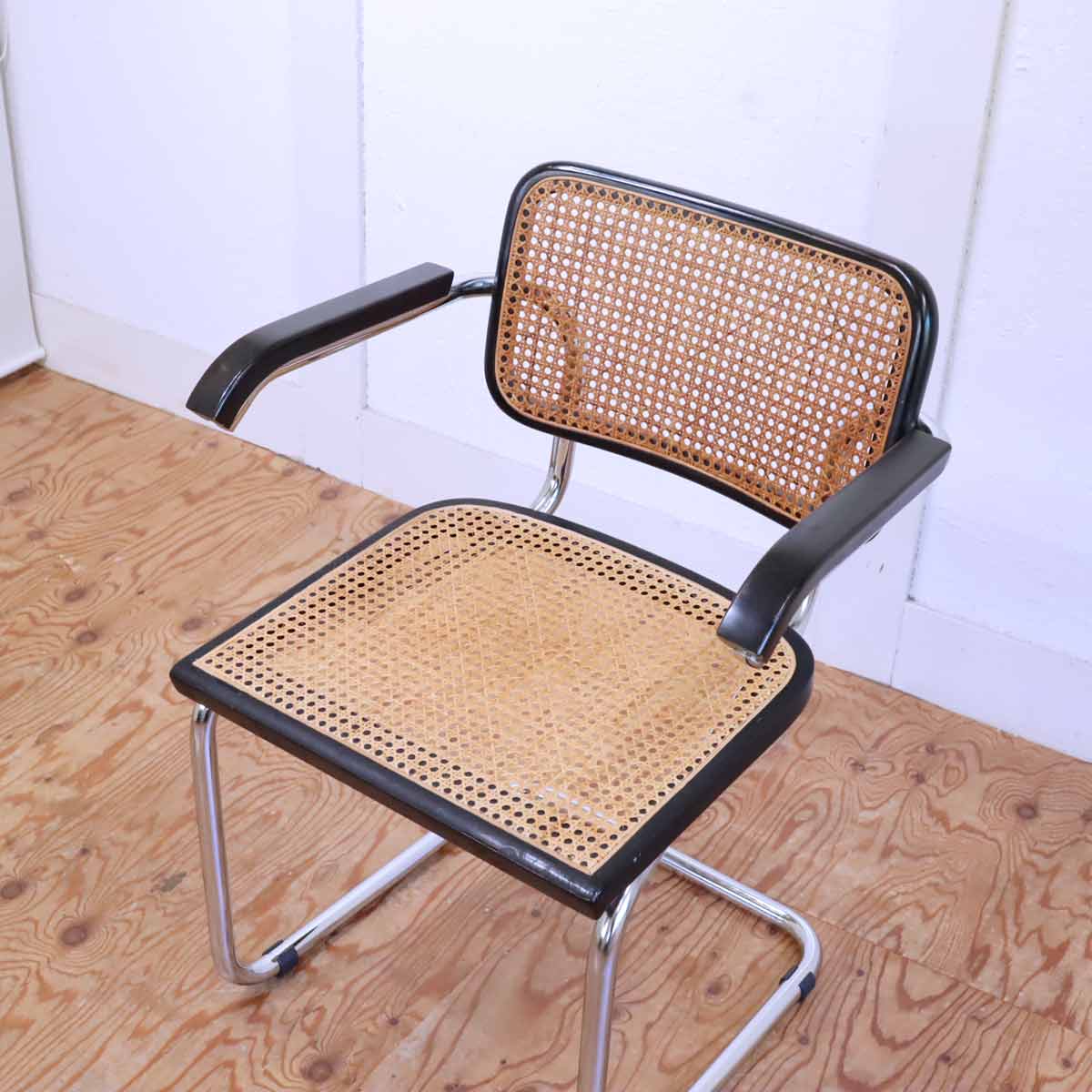 CESCA CHAIR チェスカチェア 【2】マルセル・ブロイヤー カンティレバー イタリア製 ヴィンテージ
