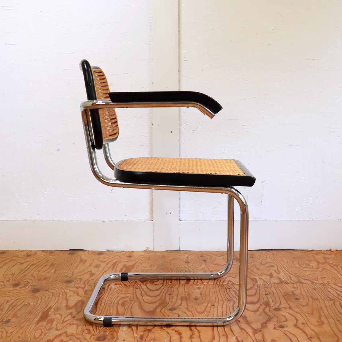 チェスカチェア / CESCA CHAIR 2脚セット 【A】 アーム付き マルセル・ブロイヤー カンティレバー イタリア製 ヴィンテージ
