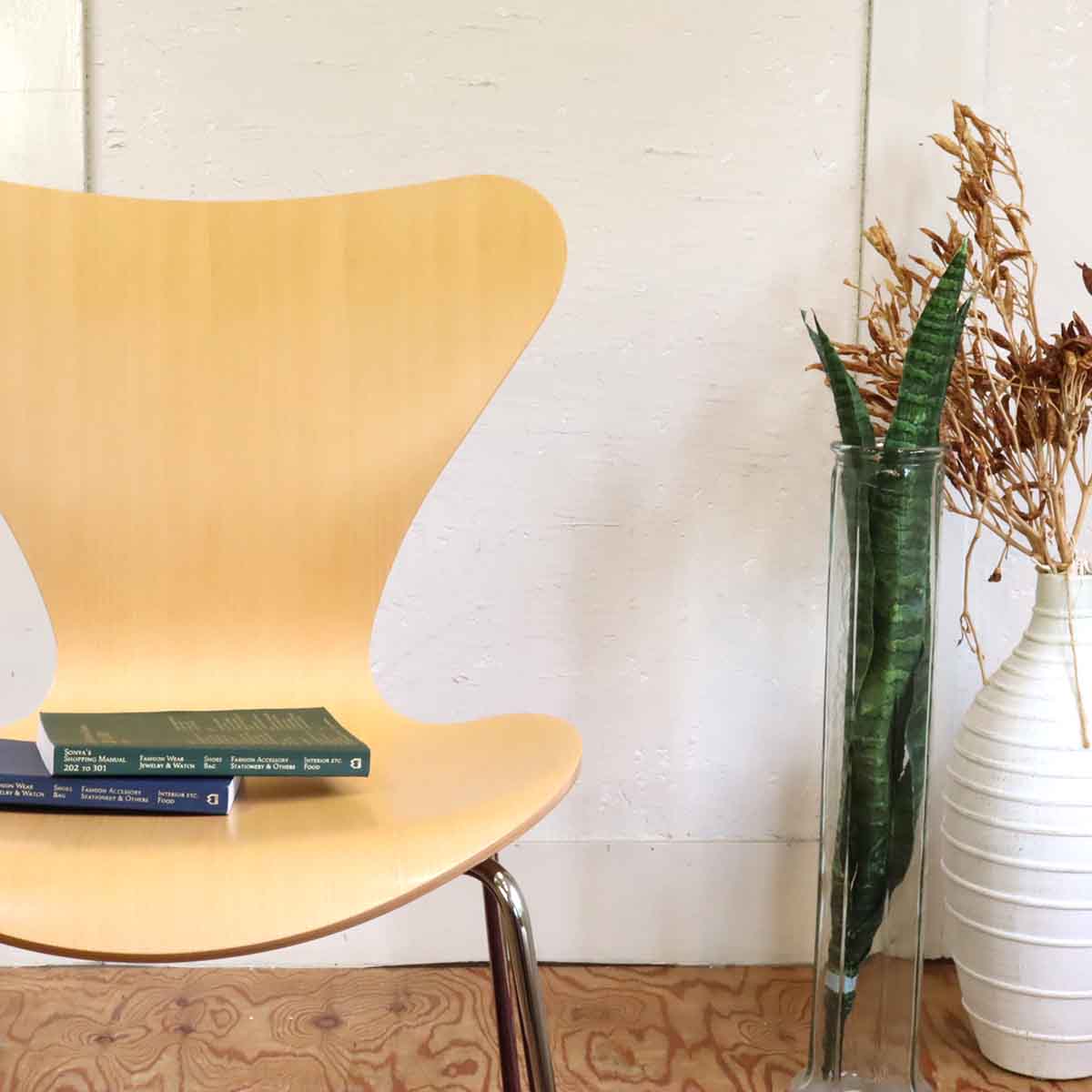 フリッツ・ハンセン / FRITZ HANSEN セブンチェア【柾目】アルネ・ヤコブセン ビーチ 住宅展示場展示品