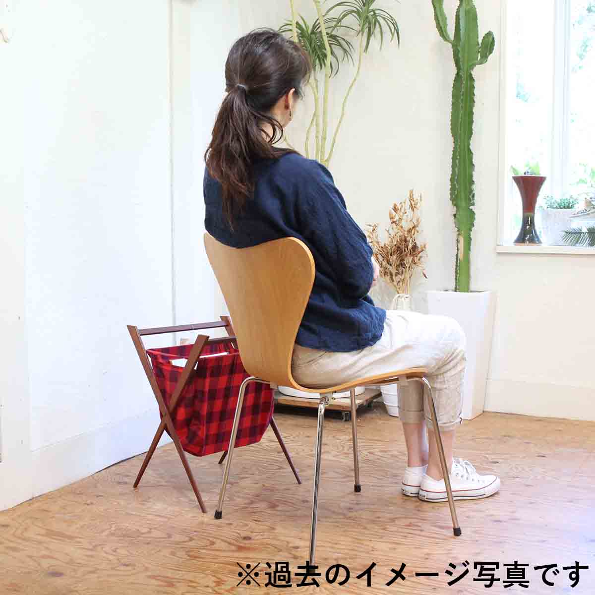 フリッツ・ハンセン / FRITZ HANSEN セブンチェア【柾目】アルネ・ヤコブセン ビーチ 住宅展示場展示品