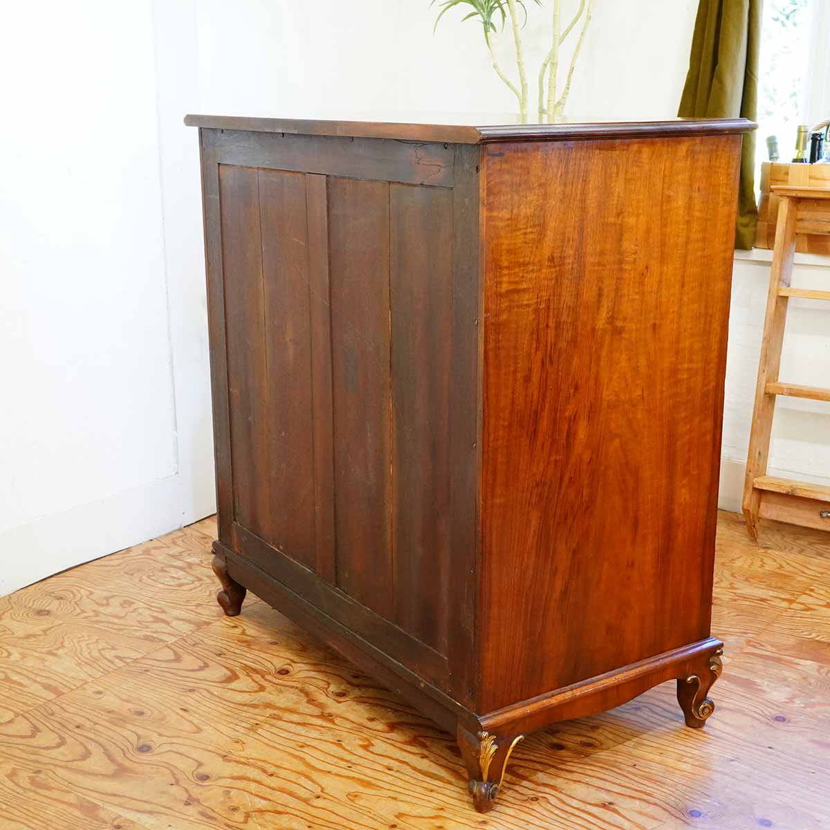 アンティーク チェスト 4段 たんす 中古