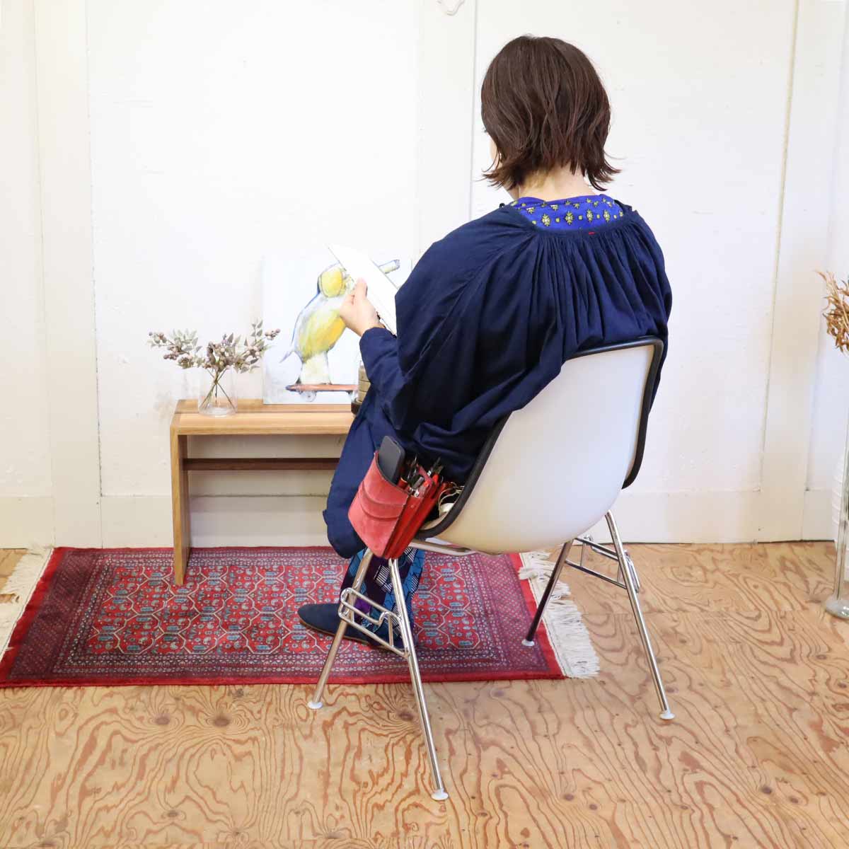 ハーマンミラー / Herman Miller サイドシェルチェア 3rd スタッキングベース チャールズ&レイ・イームズ 【1】 ヴィンテージ