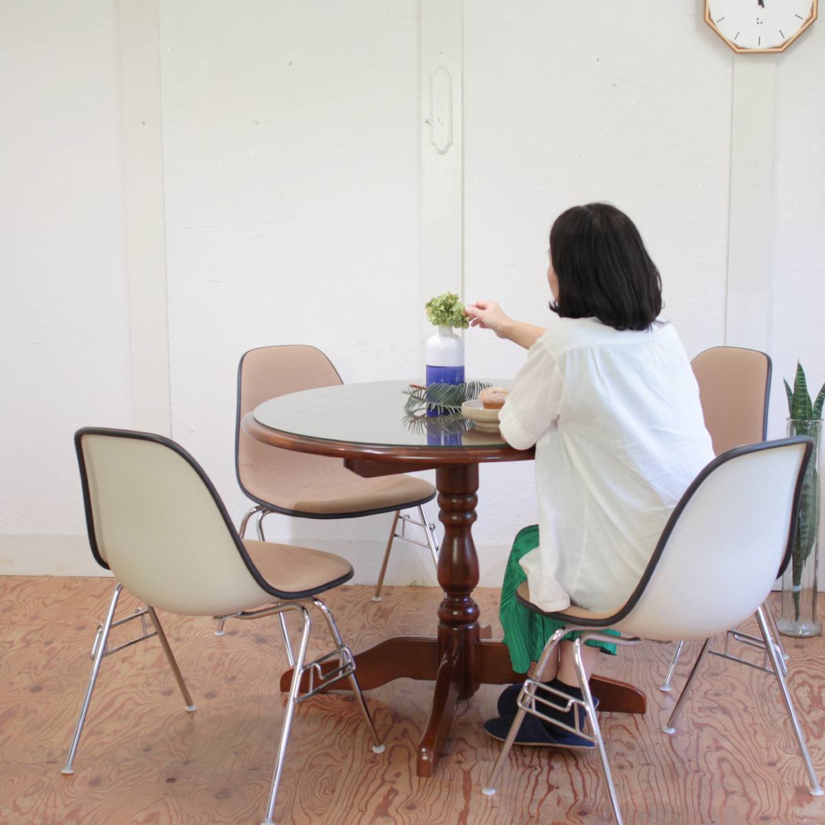 ハーマンミラー / Herman Miller サイドシェルチェア 3rd スタッキングベース チャールズ&レイ・イームズ 【5】 ヴィンテージ