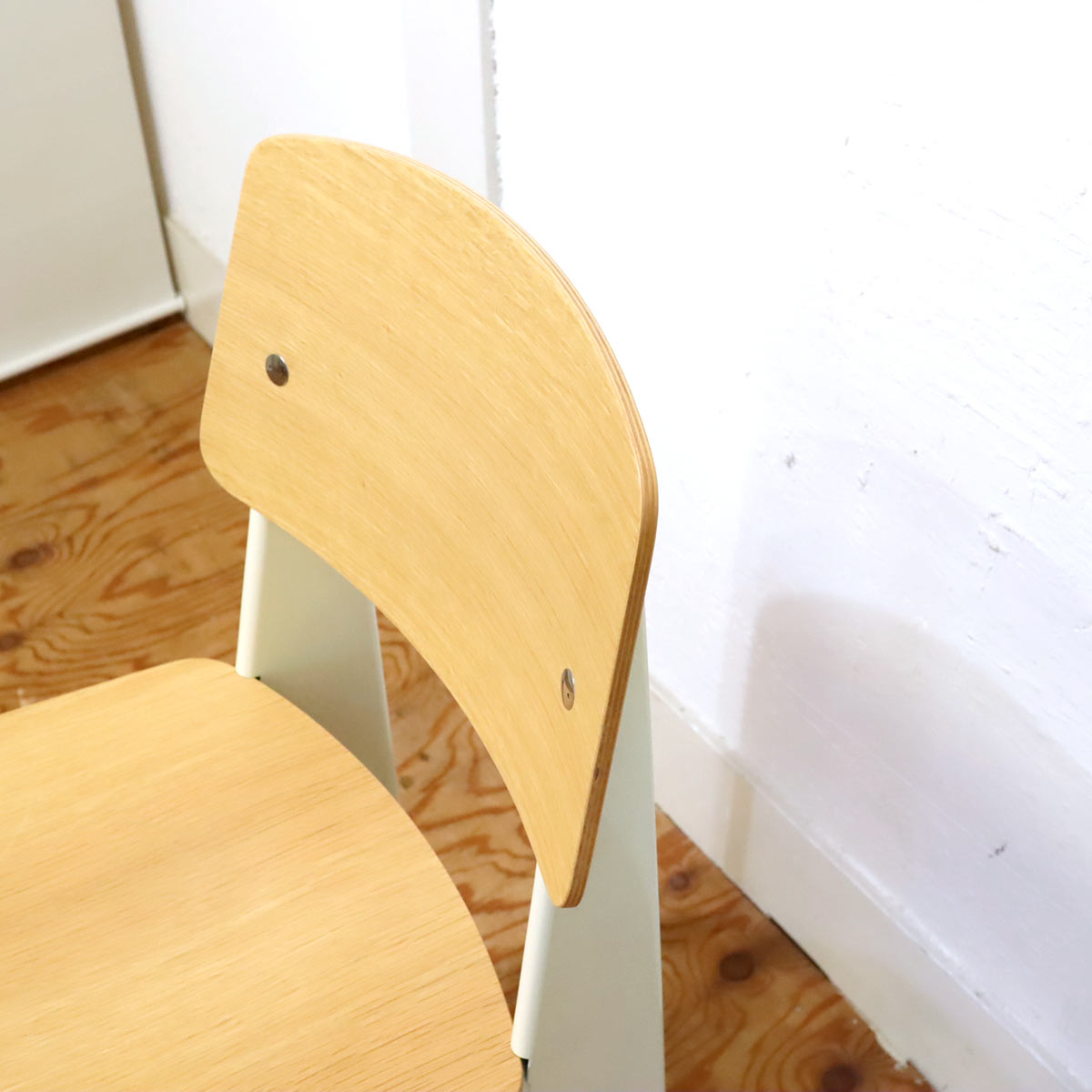 ヴィトラ / Vitra スタンダード / Standard チェア ジャン・プルーヴェ / Jean Prouve ナチュラルオーク エクリュ 中古