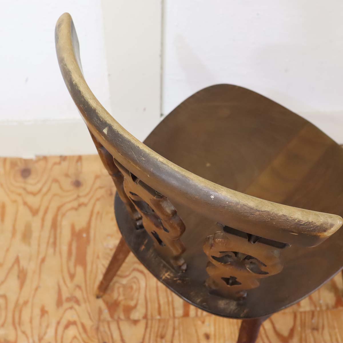 アーコール / ERCOL シスルバックチェア 【4】 ダイニングチェア アンティーク