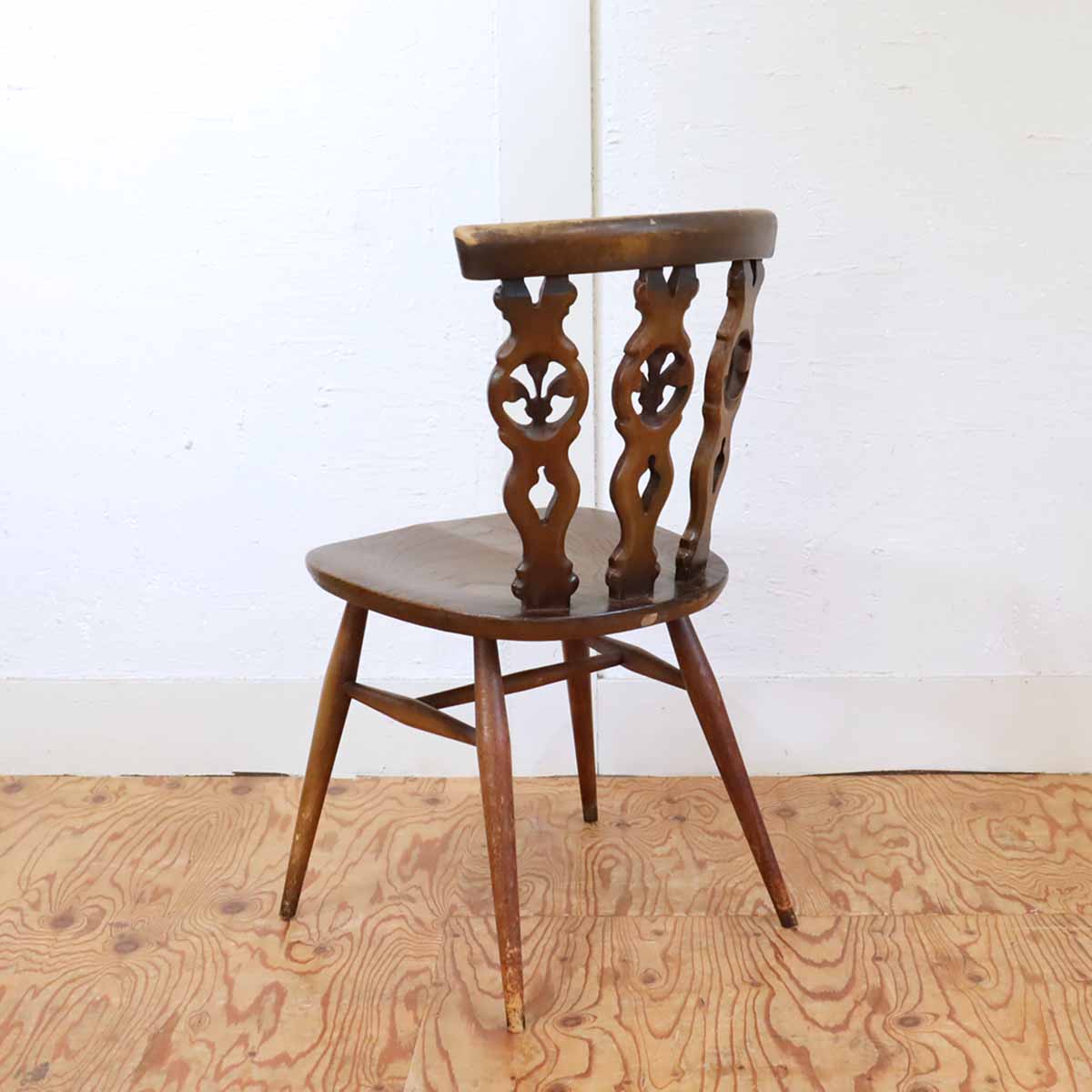 アーコール / ERCOL シスルバックチェア 【4】 ダイニングチェア アンティーク