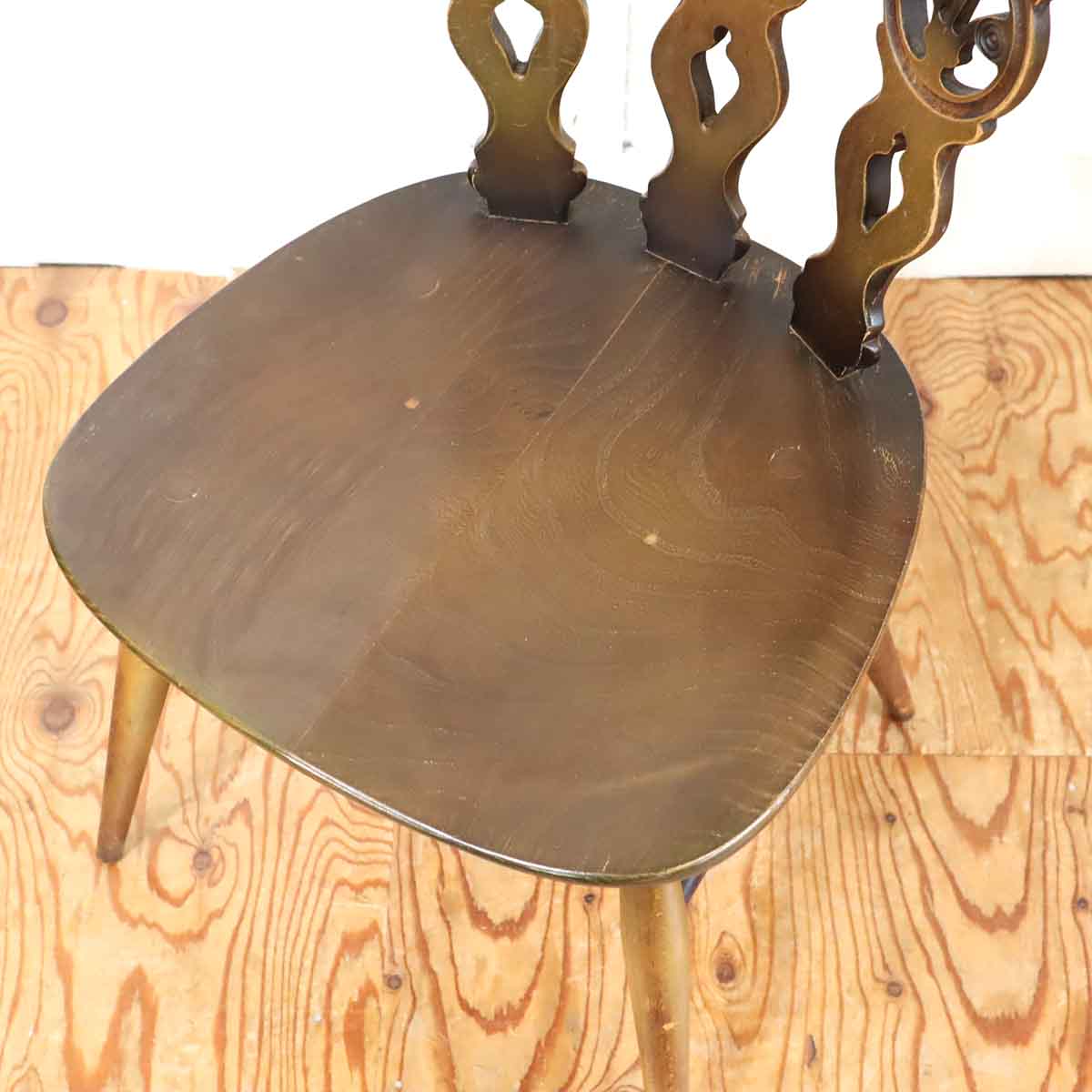 アーコール / ERCOL シスルバックチェア 【4】 ダイニングチェア アンティーク