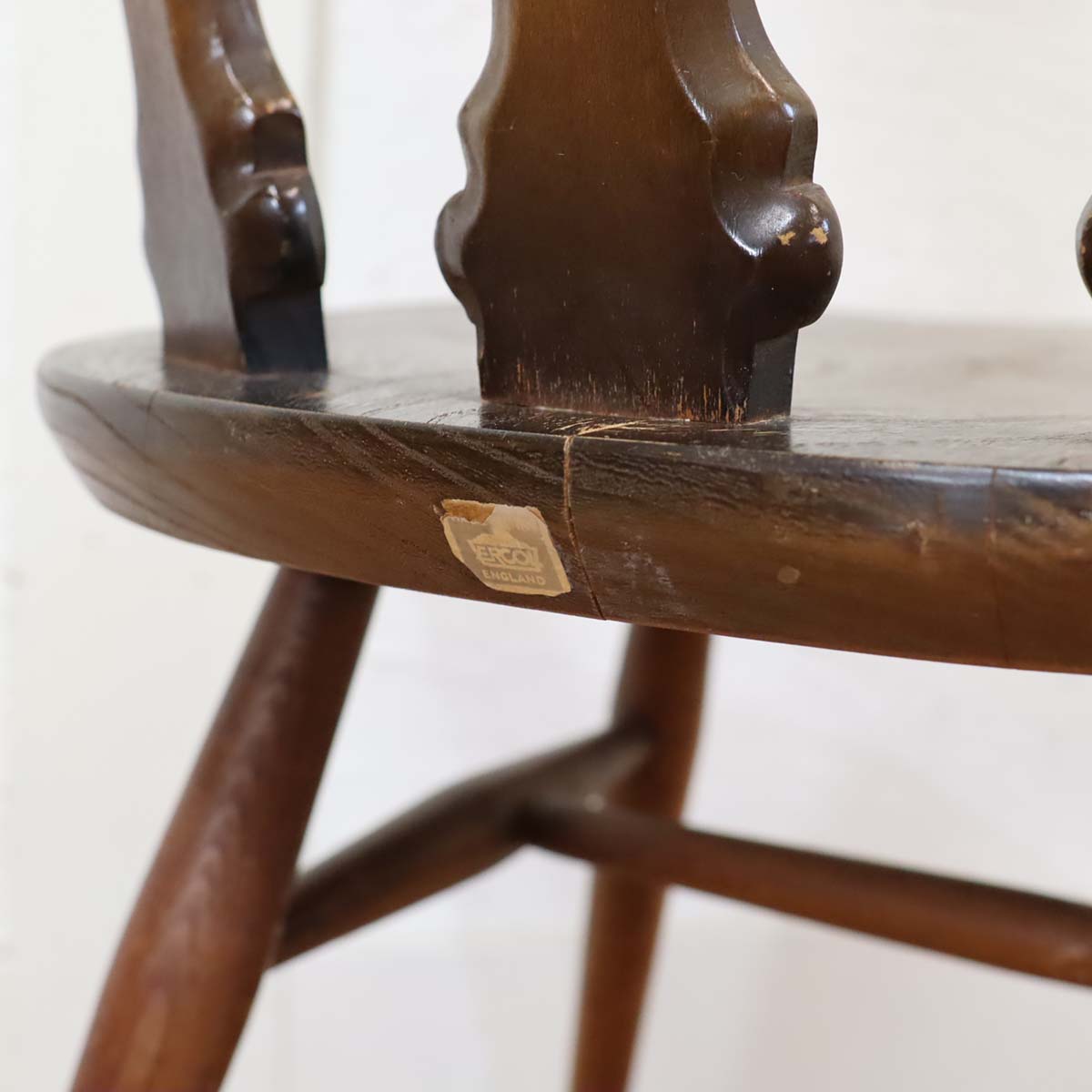 アーコール / ERCOL シスルバックチェア 【4】 ダイニングチェア アンティーク