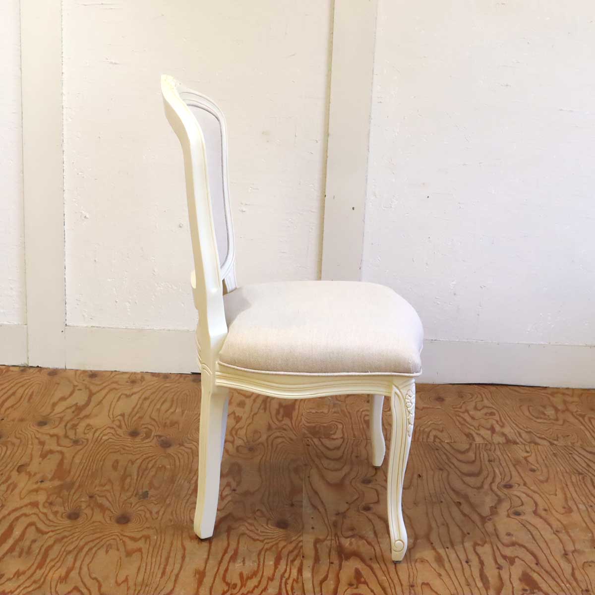 ローラ・アシュレイ / Laura Ashley プロヴァンセル ダイニングチェア 【1】 猫脚 ロココ 中古