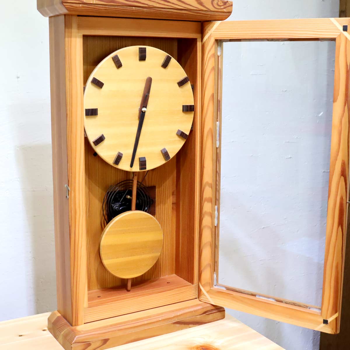 キコリ / KICORI ウォールクロック 掛け時計 電池式 中古