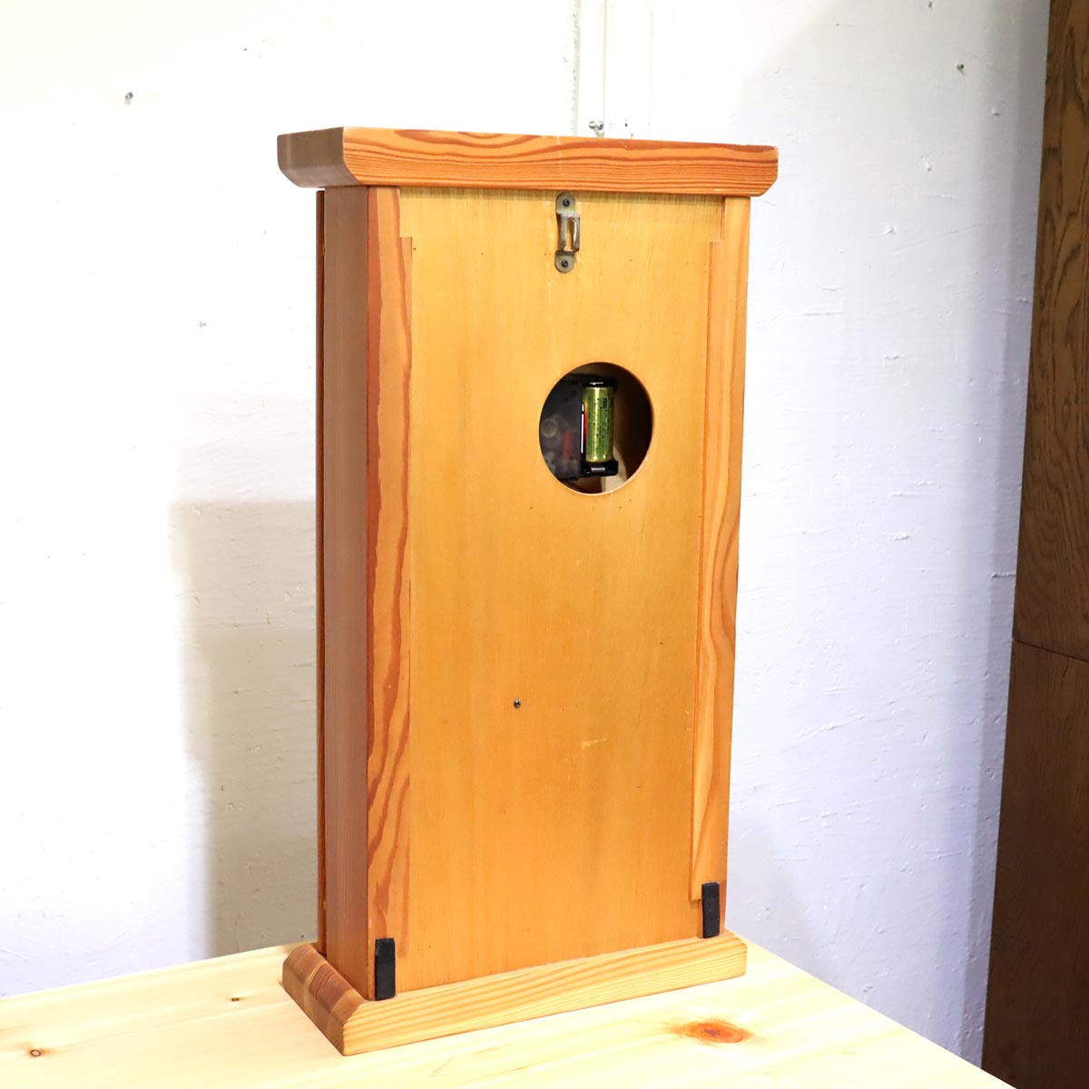 キコリ / KICORI ウォールクロック 掛け時計 電池式 中古