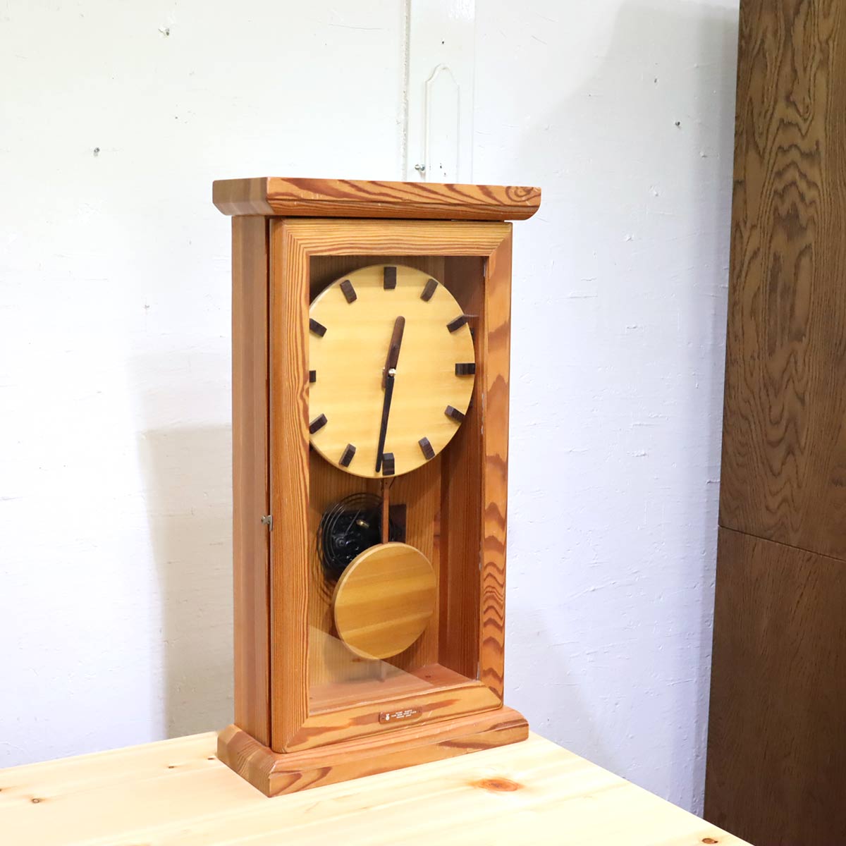 キコリ / KICORI ウォールクロック 掛け時計 電池式 中古