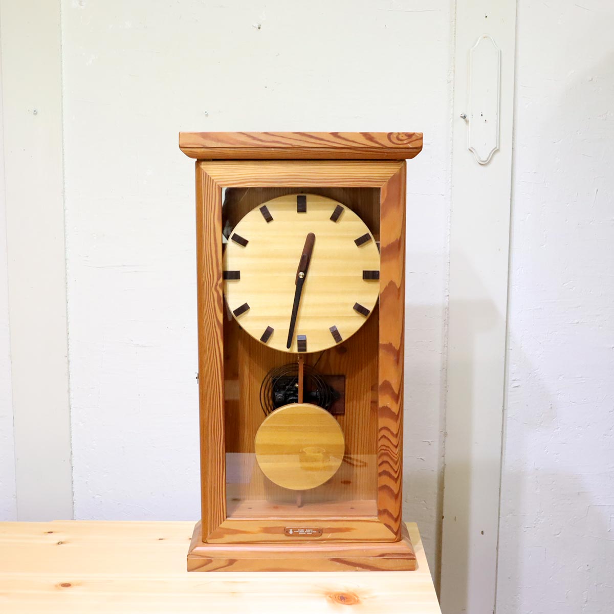 キコリ / KICORI ウォールクロック 掛け時計 電池式 中古