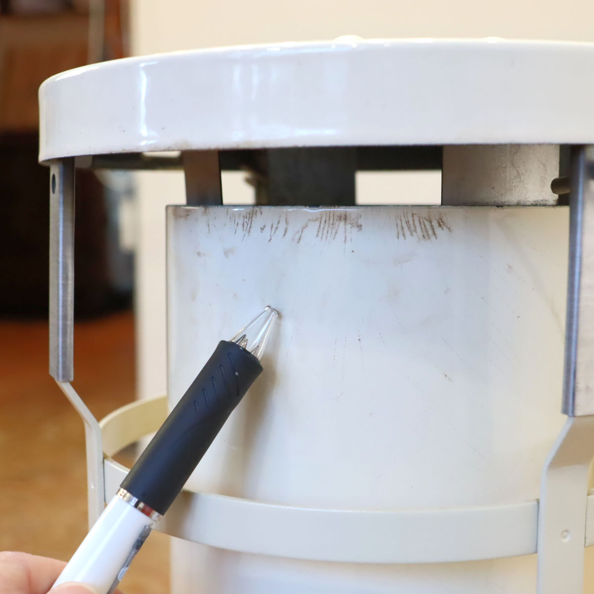 アラジン / Aladdin ブルーフレームヒーター 【1】 石油ストーブ シリーズ39型 ホワイト 中古