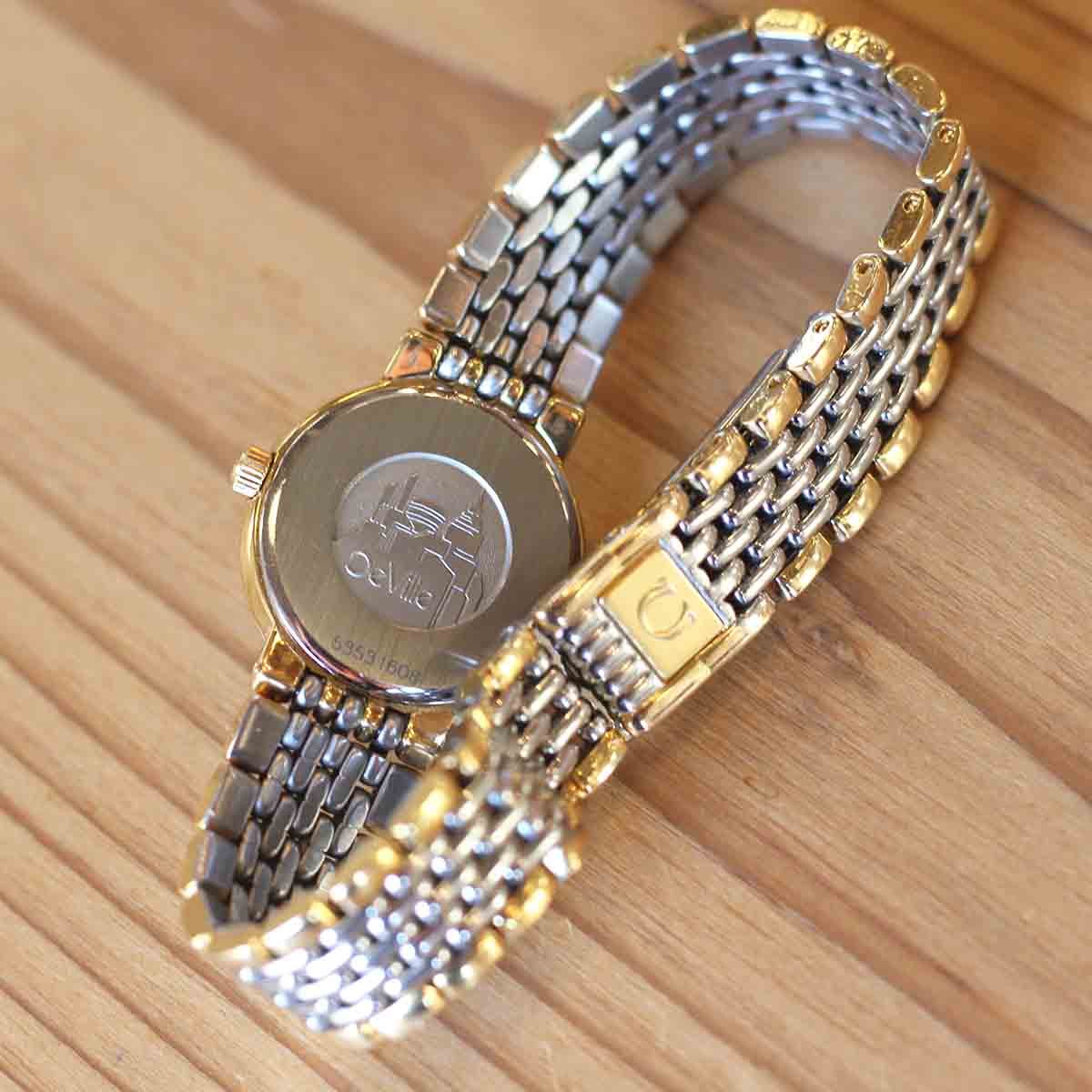 オメガ / OMEGA デビル / Deville ホワイトローマン 腕時計 【23】 レディース アンティーク腕時計 中古