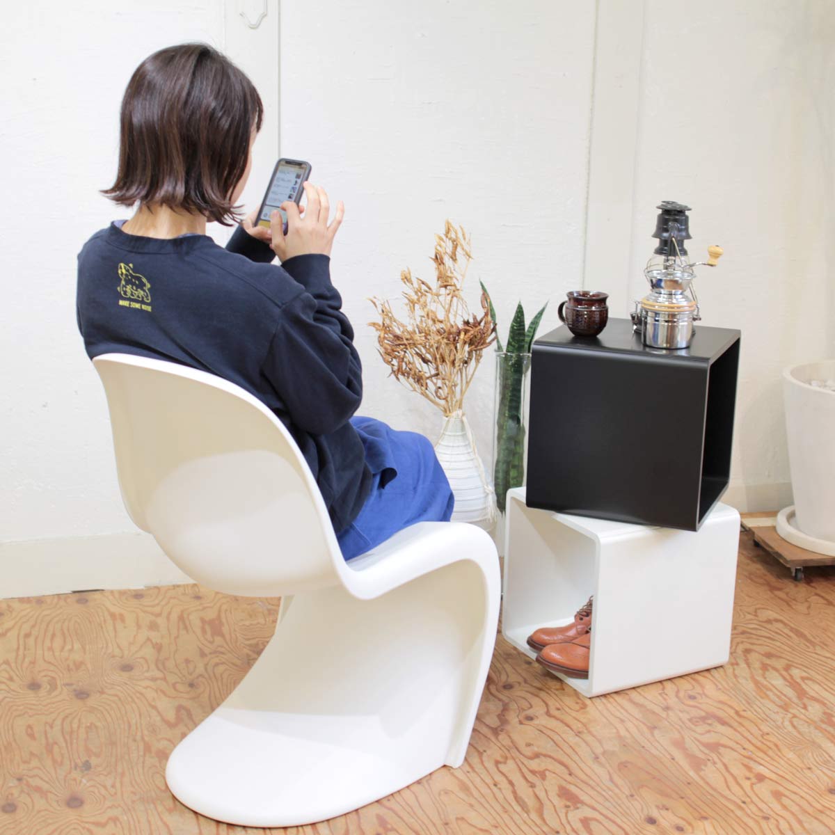 ヴィトラ / Vitra Panton Chair パントンチェア ホワイト 中古
