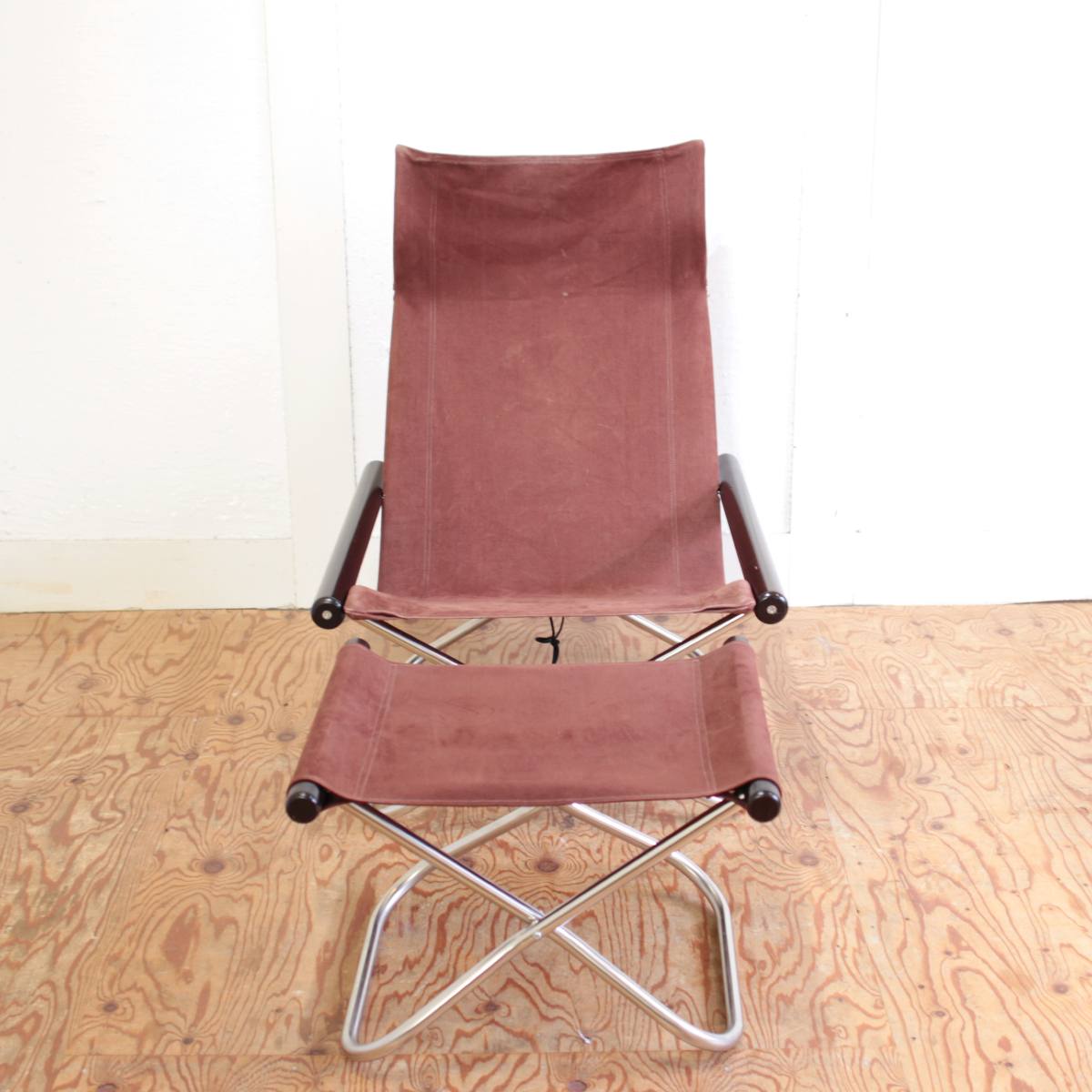 ニーチェアエックス / Nychair X オットマン付き 新居 猛 中古