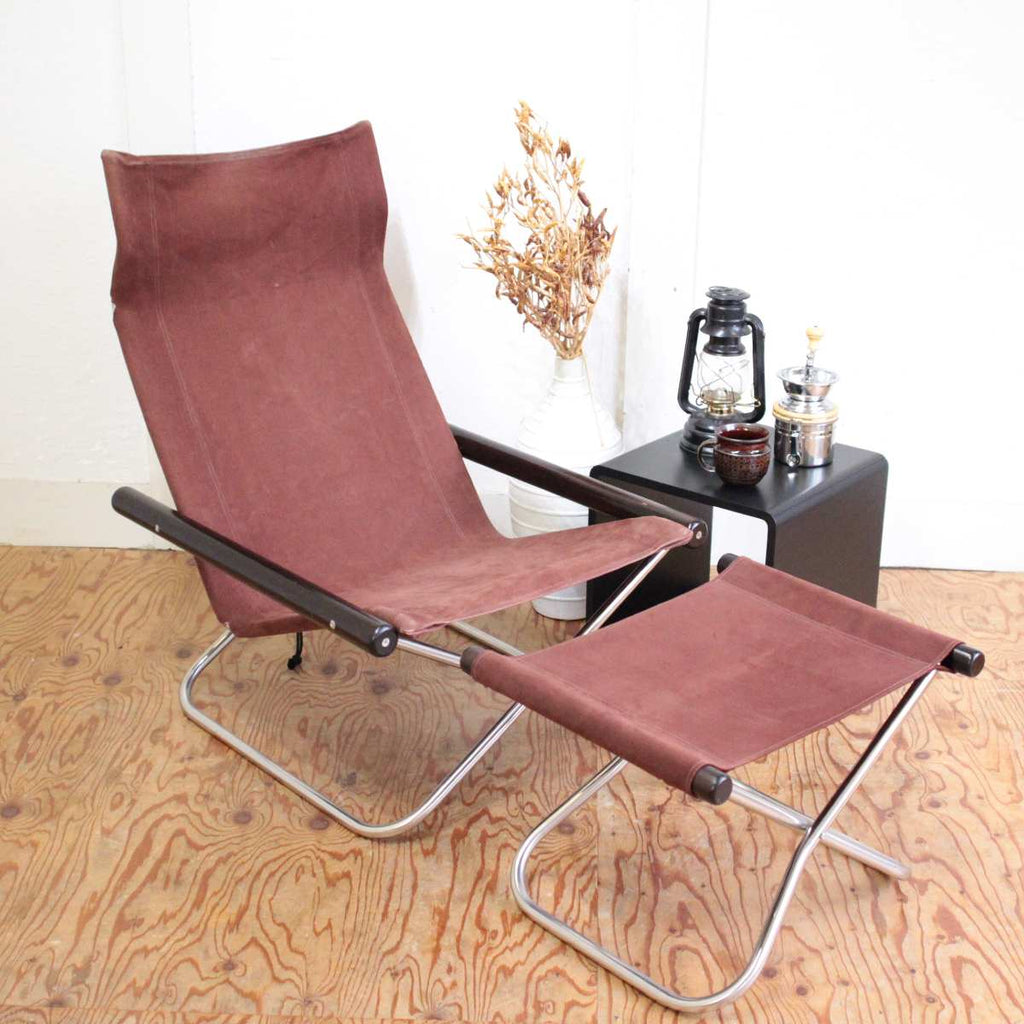 ニーチェアエックス / Nychair X オットマン付き 新居 猛 中古