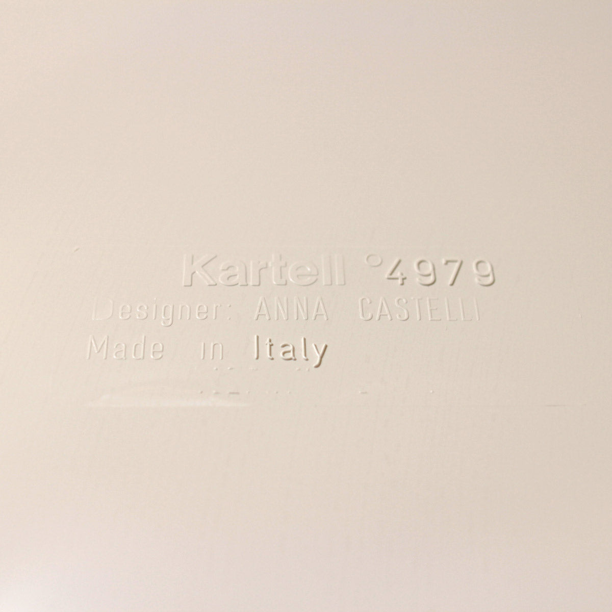 カルテル / Kartell コンポ二ビリ Square Element 3段 / スクエアエレメント3段 ホワイト キャスター付き イタリア製 中古