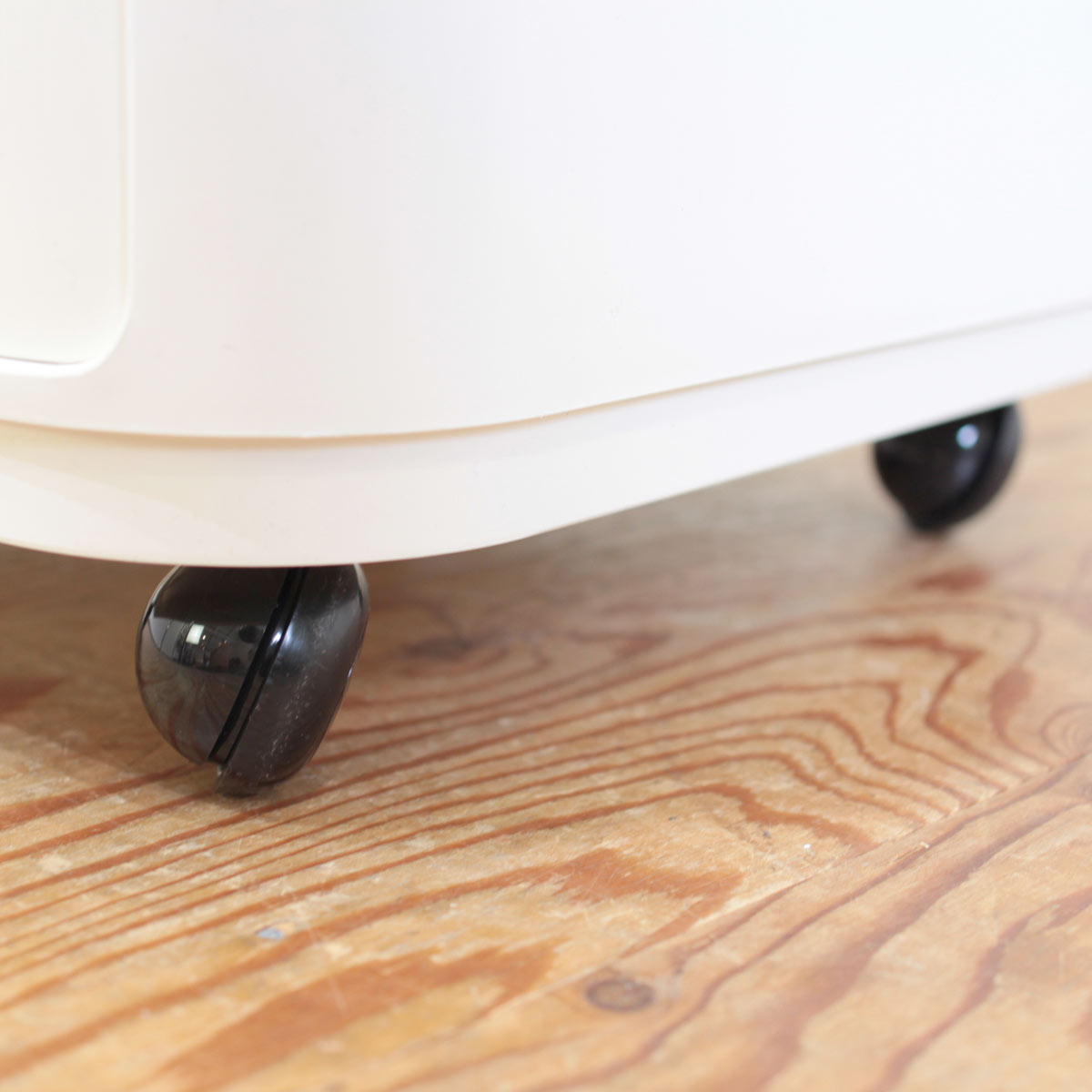 カルテル / Kartell コンポ二ビリ Square Element 3段 / スクエアエレメント3段 ホワイト キャスター付き イタリア製 中古