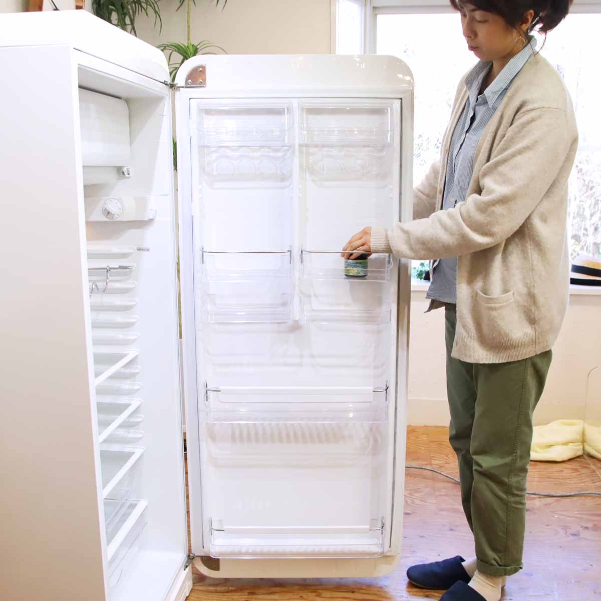 スメッグ / SMEG 電気冷凍冷蔵庫 FAB28U イタリア製 268L 中古