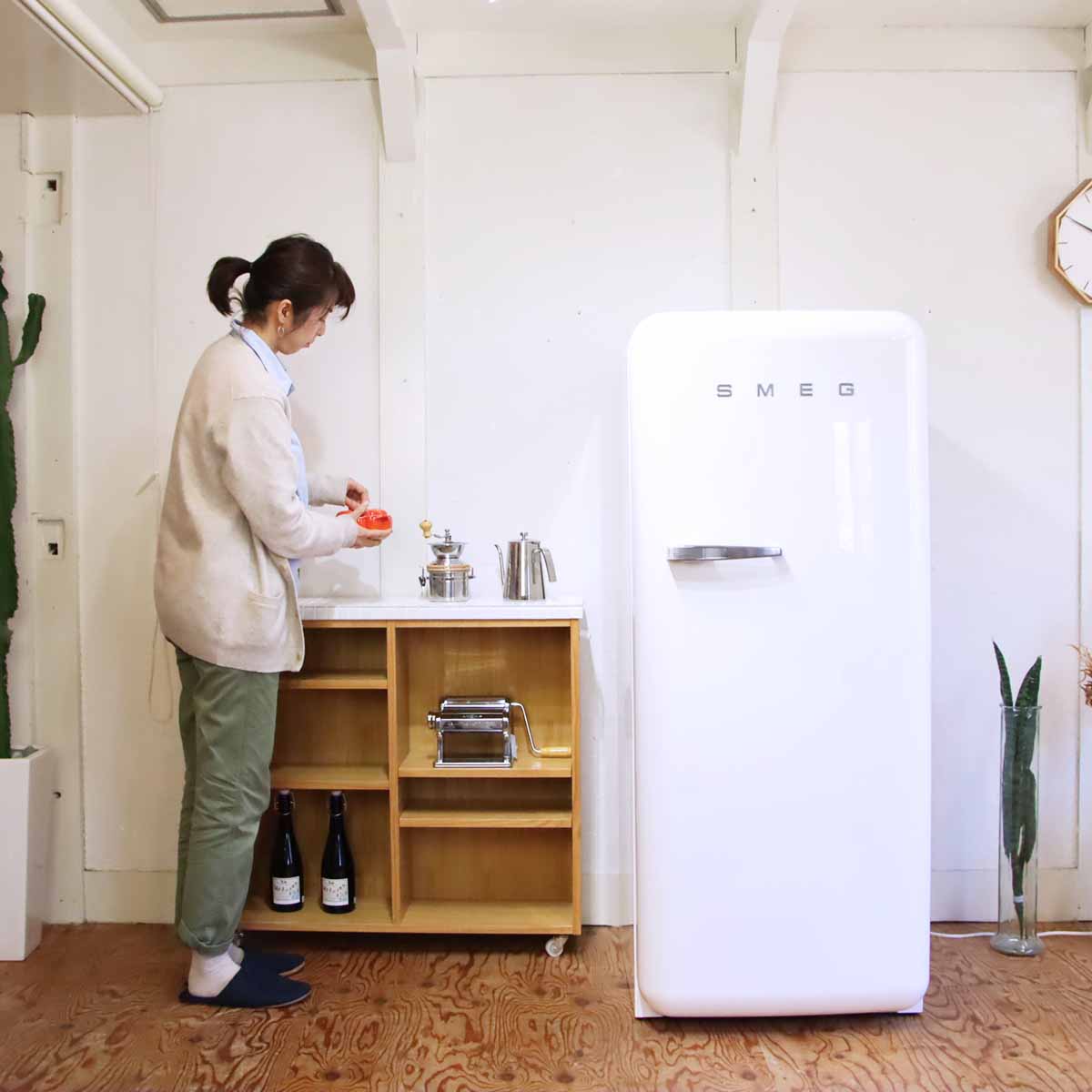 スメッグ / SMEG 電気冷凍冷蔵庫 FAB28U イタリア製 268L 中古