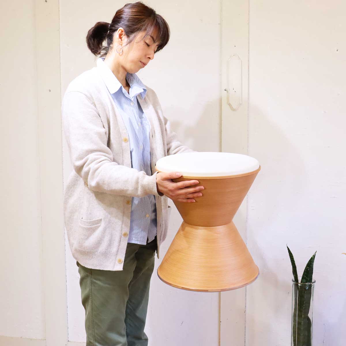 BUNACO / ブナコ EntranceStool   エントランススツール 中古