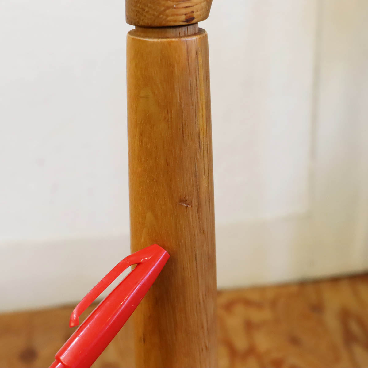 北欧スタイル オーク材 ダイニングチェア 中古