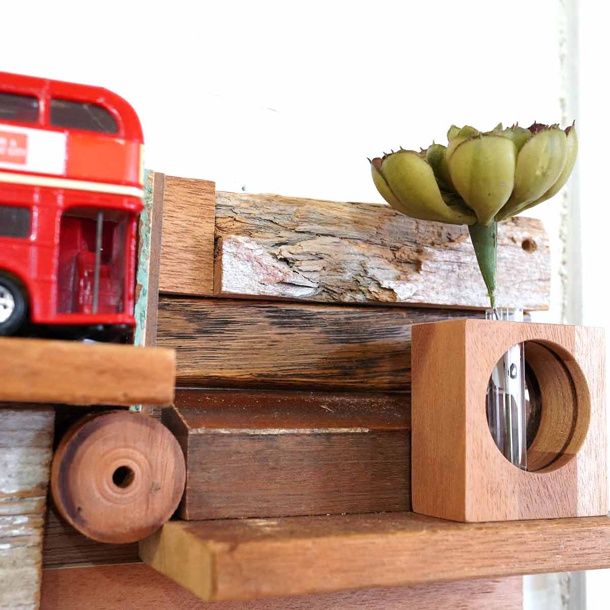 リバイブモブラープロジェクト スクラップウッドパネル 【11】 モザイクパネル 地球環境にいちばん優しい雑貨