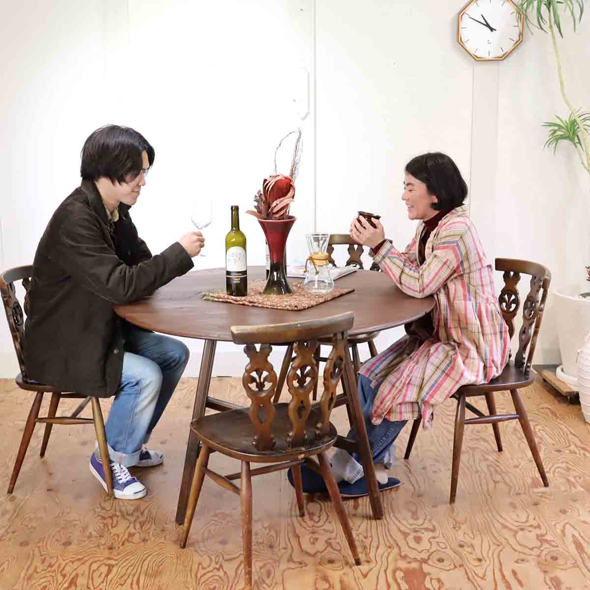 アーコール / ERCOL バタフライテーブル ダイニングテーブル ラウンドテーブル アンティーク