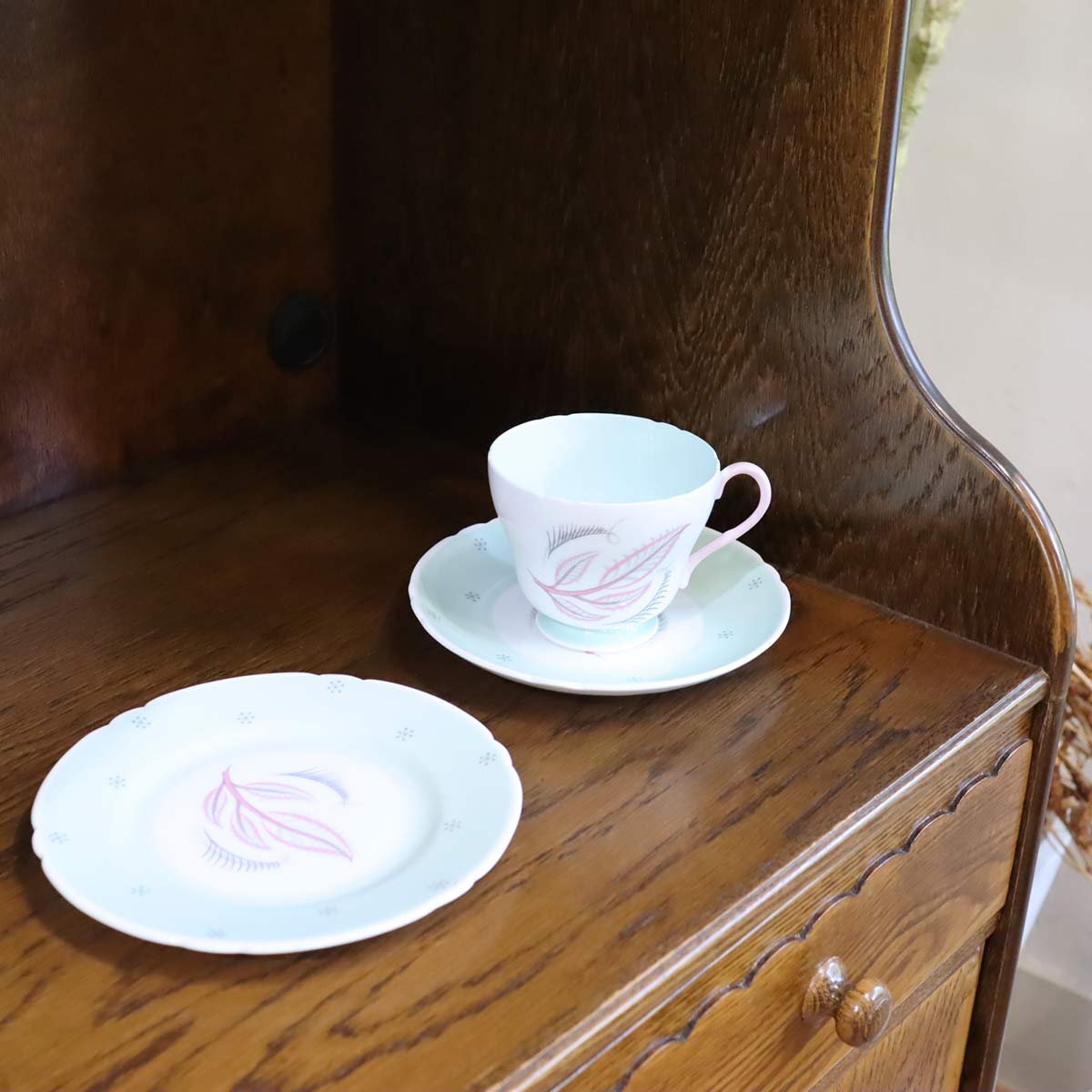 シェリー / shelley リズム / Rhythm  カップ ソーサー&プレート トリオ イギリス製 ヴィンテージ