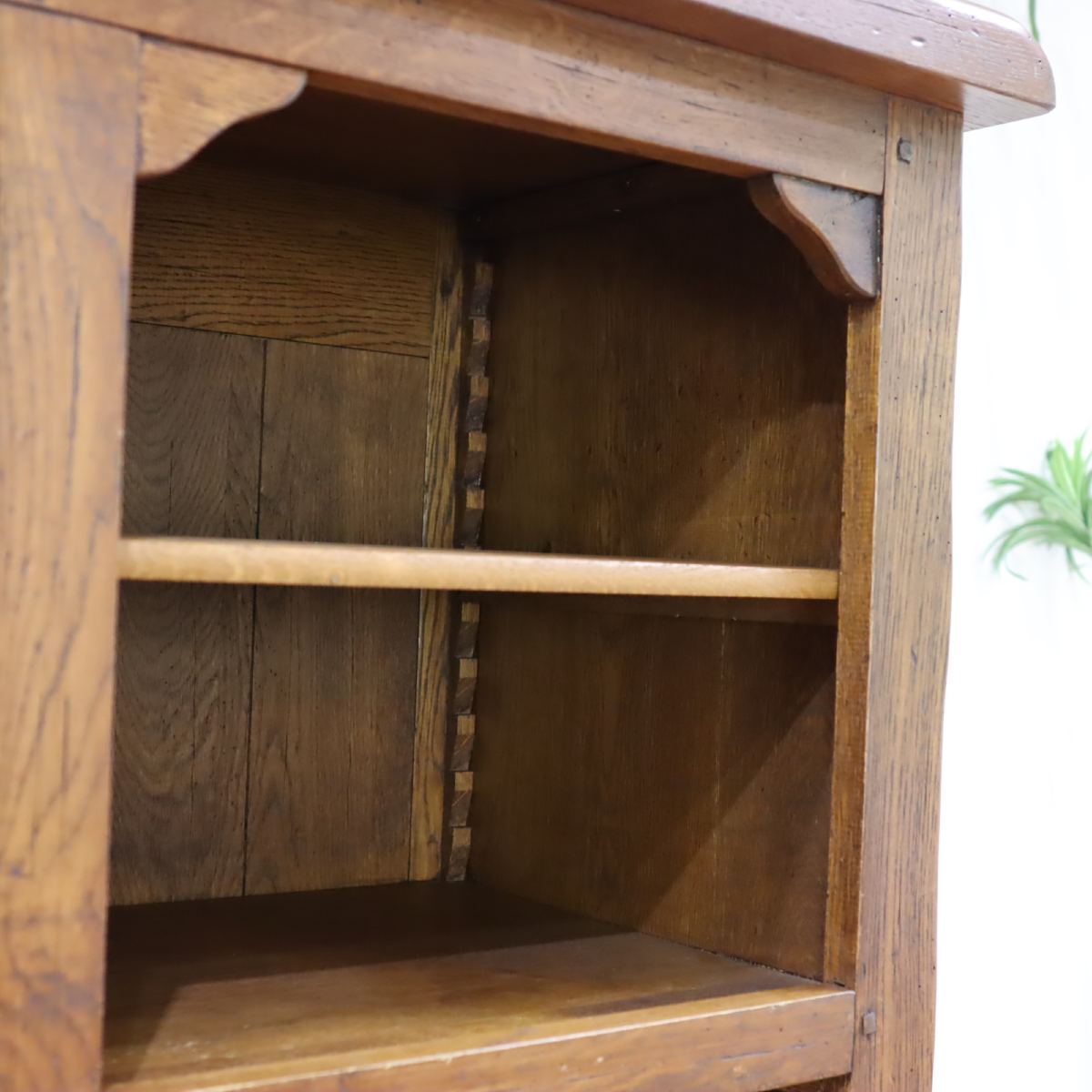 無垢キャビネット 飾り棚 オープン棚 中古