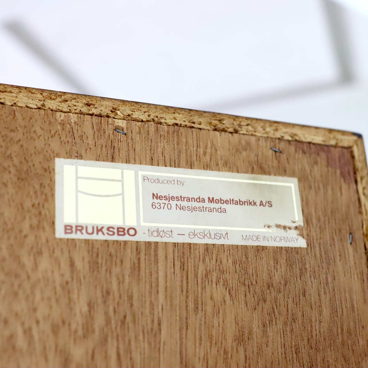 ブルクスボ / BRUKSBO ライティングデスク 北欧 ノルウェー 本棚 キャビネット ヴィンテージ